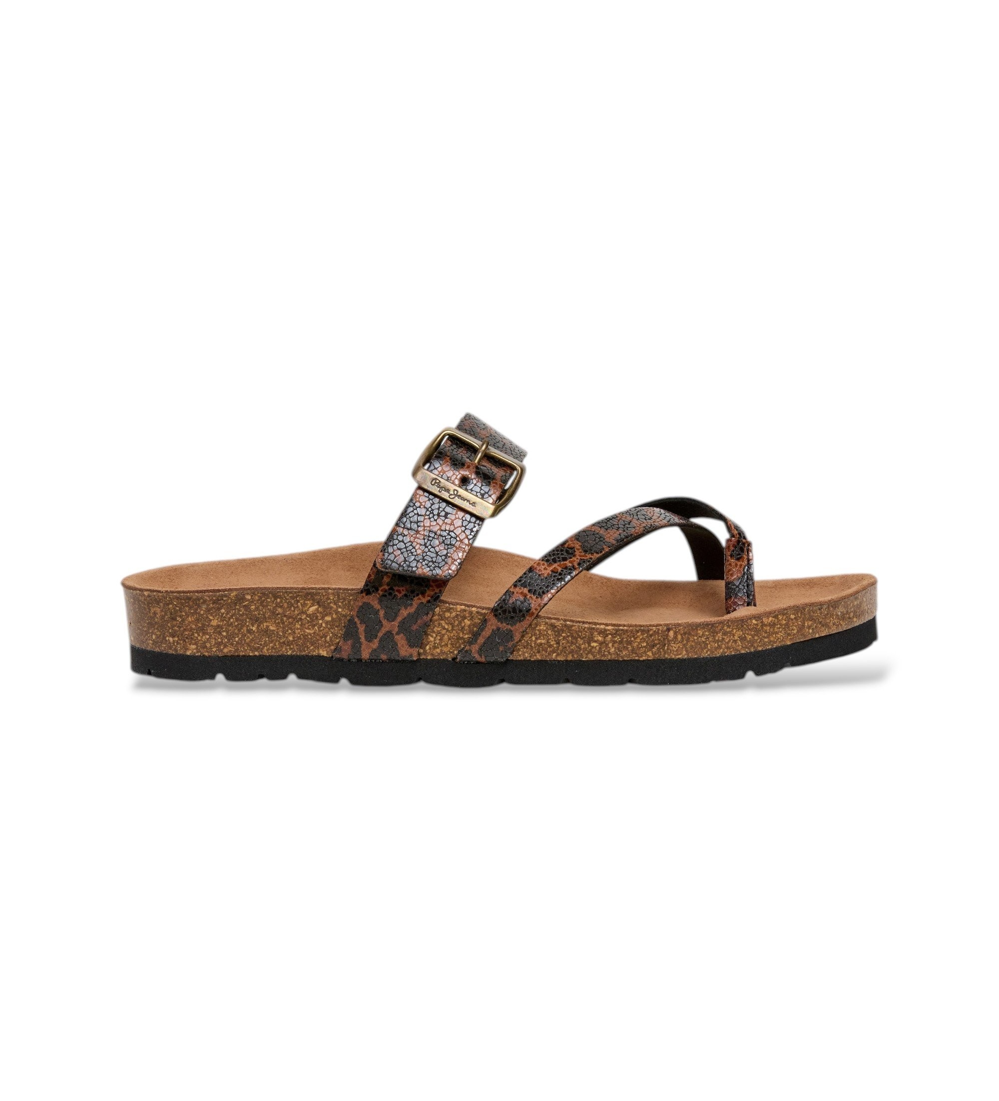 Pepe Jeans für Damen. PLS800002 Sandalen Oban Cooler, braun (41), Wohnung, Keine, Lässig