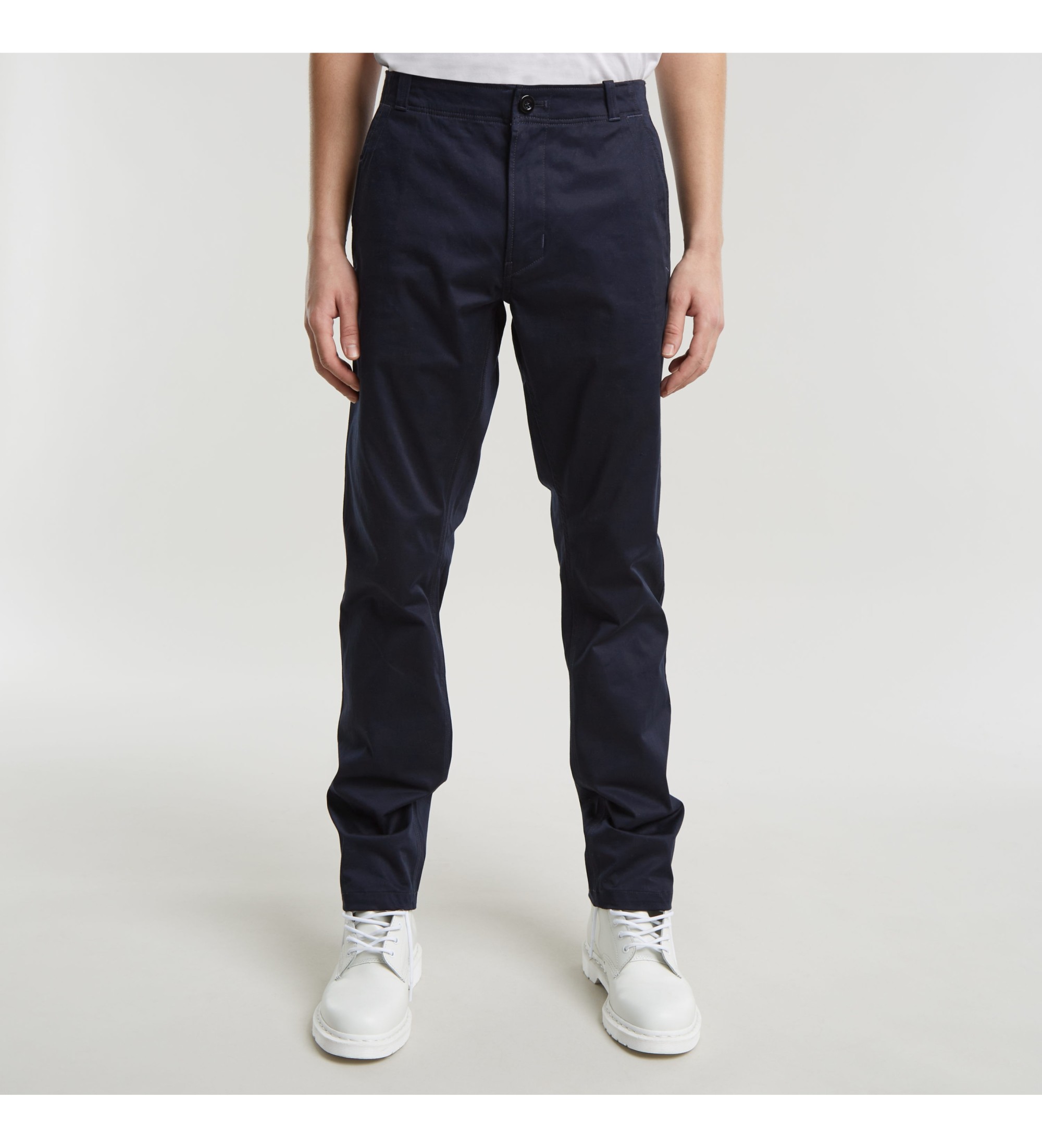 G-Star für Herren. D25547-5126-C742 Mosa Straight Chino-Hose in Marineblau (38/34), Lässig, Baumwolle