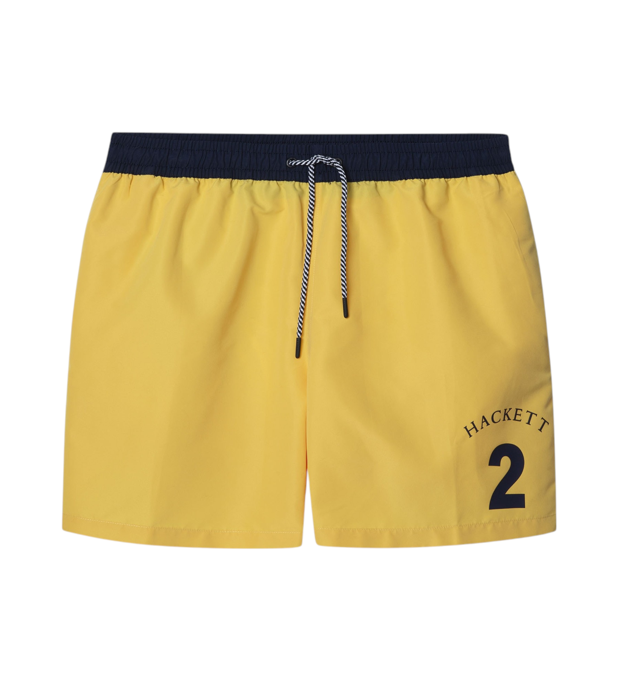 Hackett London für Herren. HMB10104 Badeanzug Htg Number gelb (XXL), Strandbekleidung, Polyester