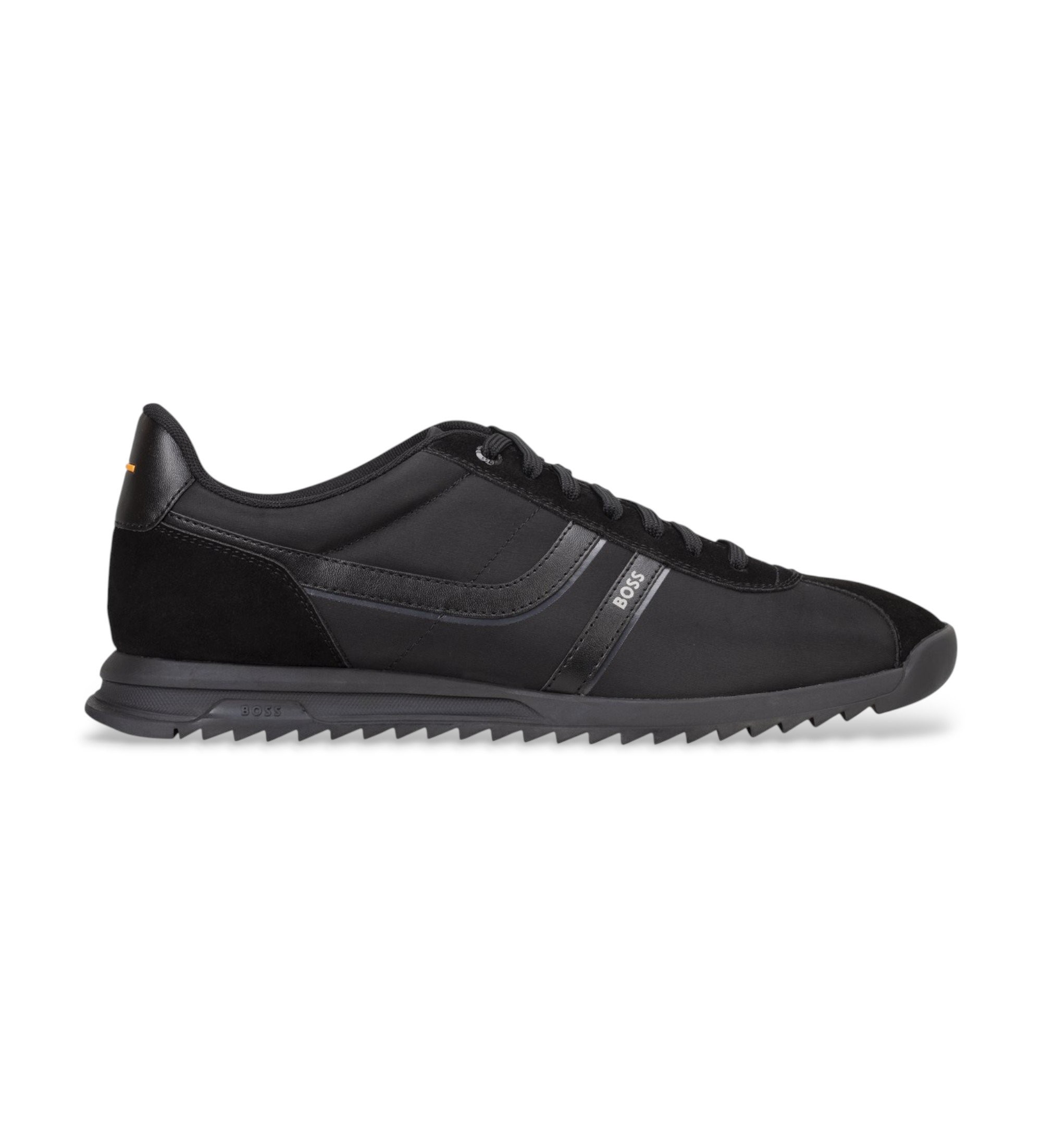 BOSS für Herren. 50562818 Zayn Sneaker schwarz (46), Wohnung, Schnürsenkel, Lässig