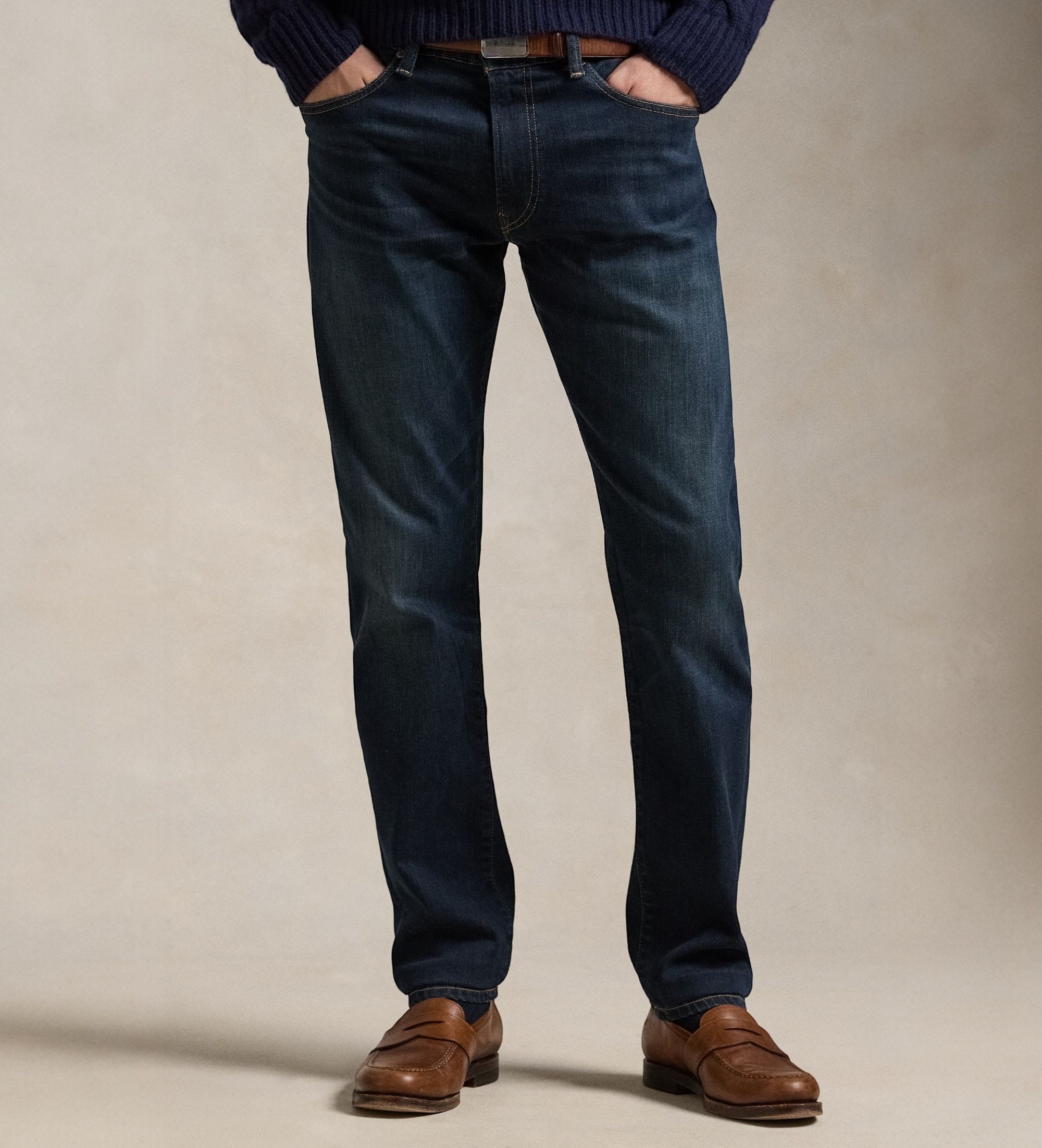 Polo Ralph Lauren für Herren. 710956090001 Elastische Jeans Parkside Active Taper blau (32/30), Lässig, Baumwolle, Denim