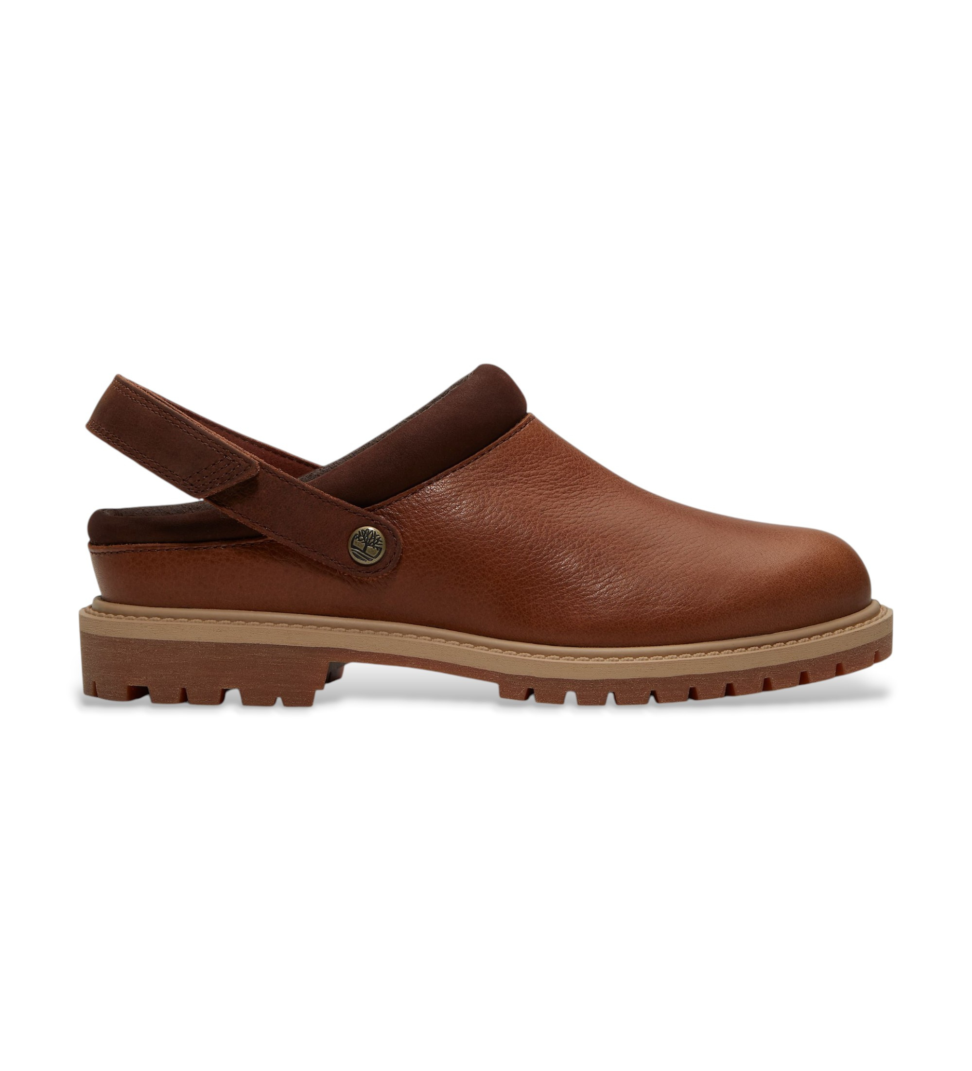 Timberland für Damen. TB0A2PSBEM61 Clogs aus Premium-Leder in Braun (36 W), Wohnung, Keine, Lässig