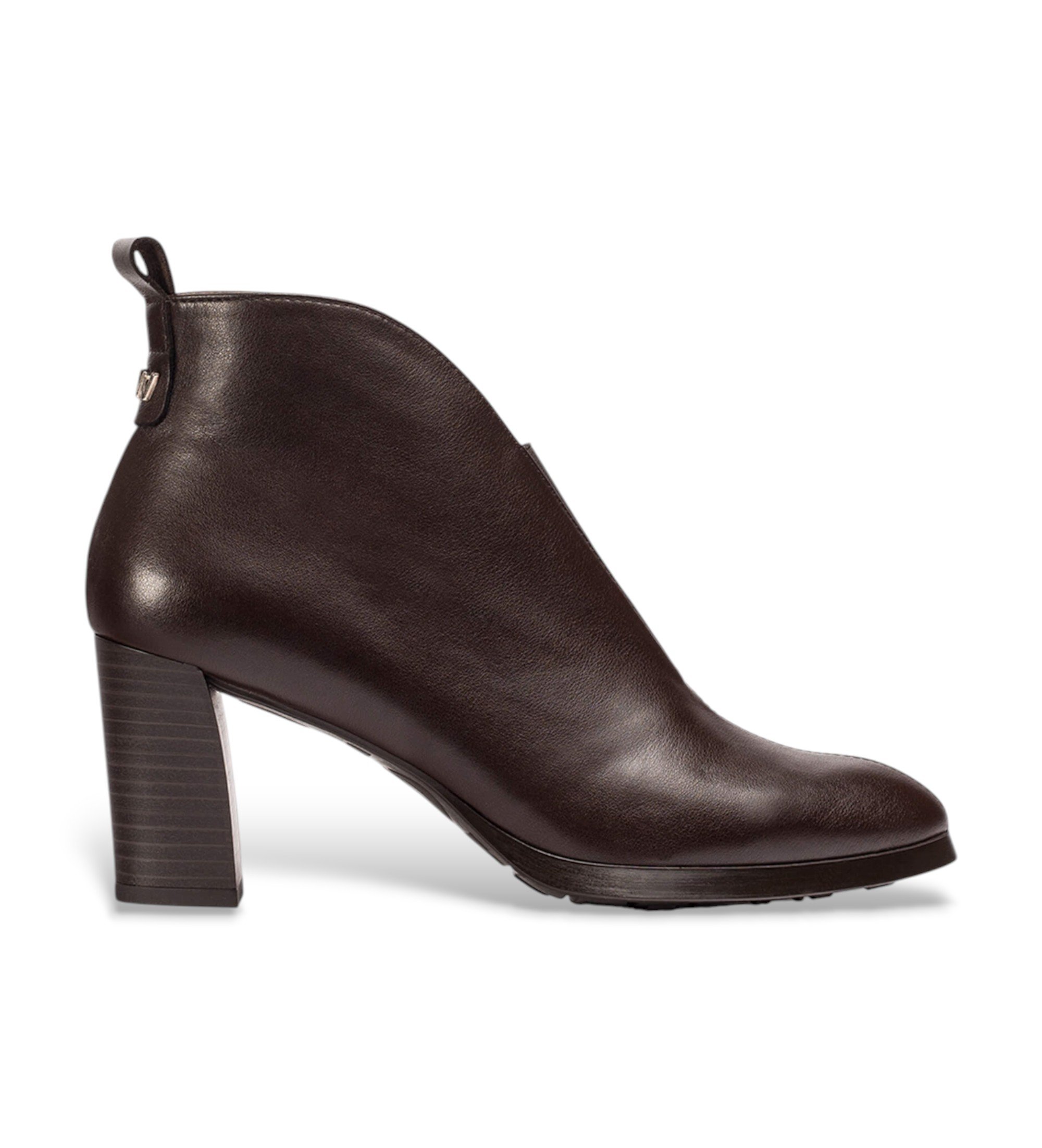 Wonders für Damen. L-1112_5121_9332 VFel 12 Lederstiefeletten braun (38), 3 bis 5 cm, Keine, Lässig