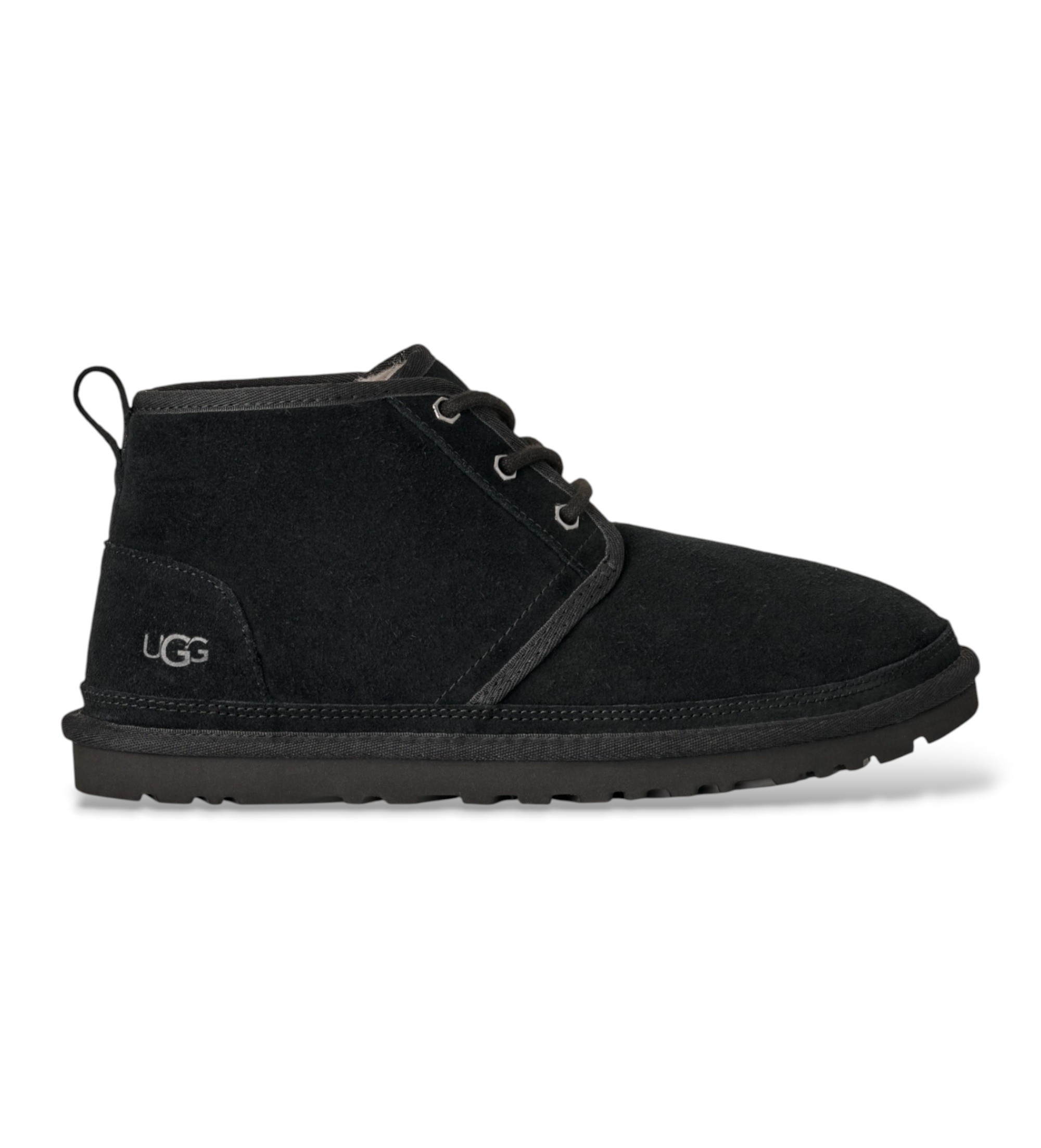 UGG für Herren. 3236 Neumel Lederstiefeletten schwarz (43), Wohnung, Schnürsenkel, Lässig