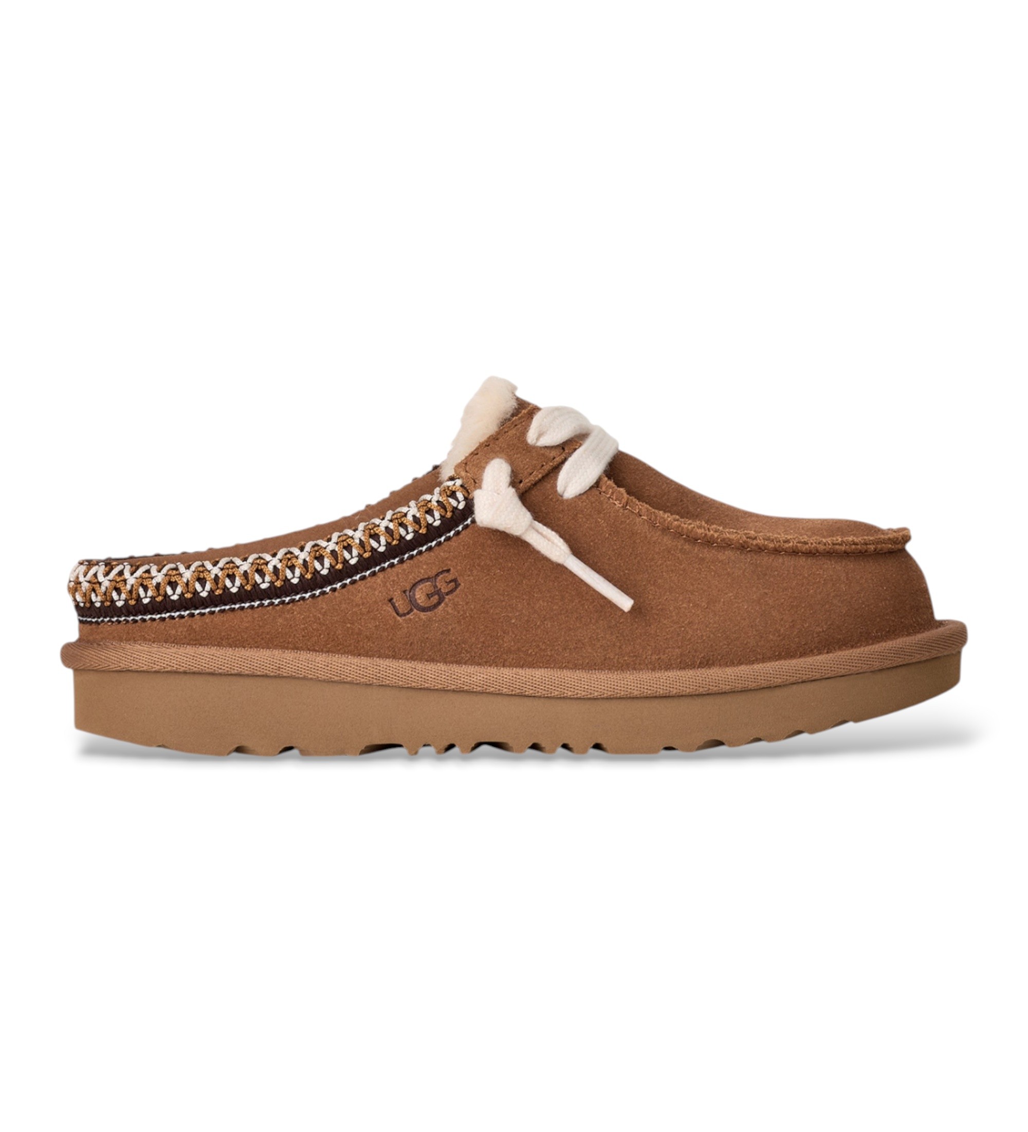 UGG Unisex für Kinder. 1175213K Tasman Mule Lederhausschuhe braun (33.5), Wohnung, Keine, Lässig, Heimtextilien, Kinderbekleidung
