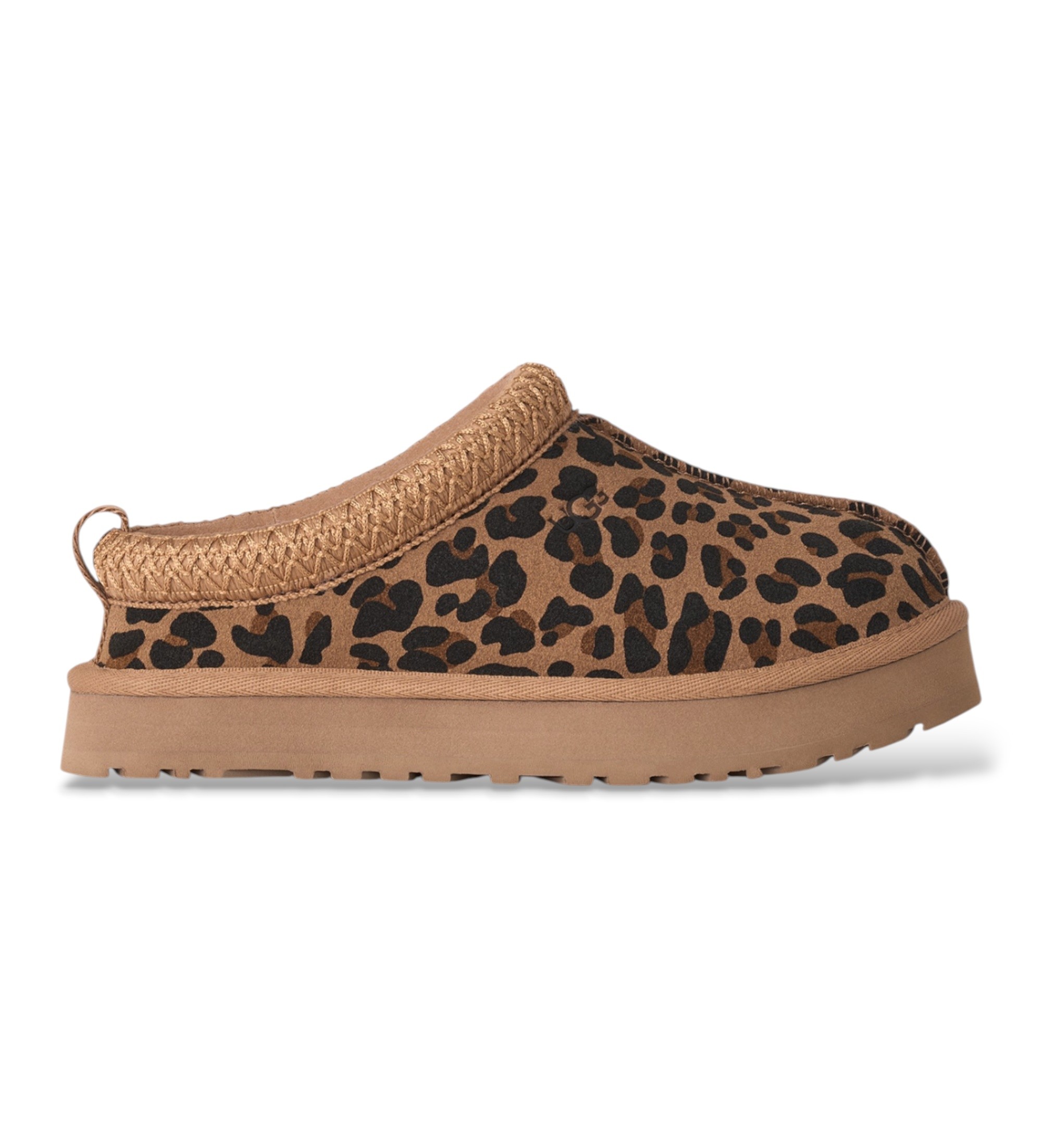 UGG Unisex für Kinder. 1183570K Tazz Spotted Hausschuhe aus Fell braun (33.5), Leder, Beige, Wohnung, Keine, Heimtextilien, Kinderbekleidung