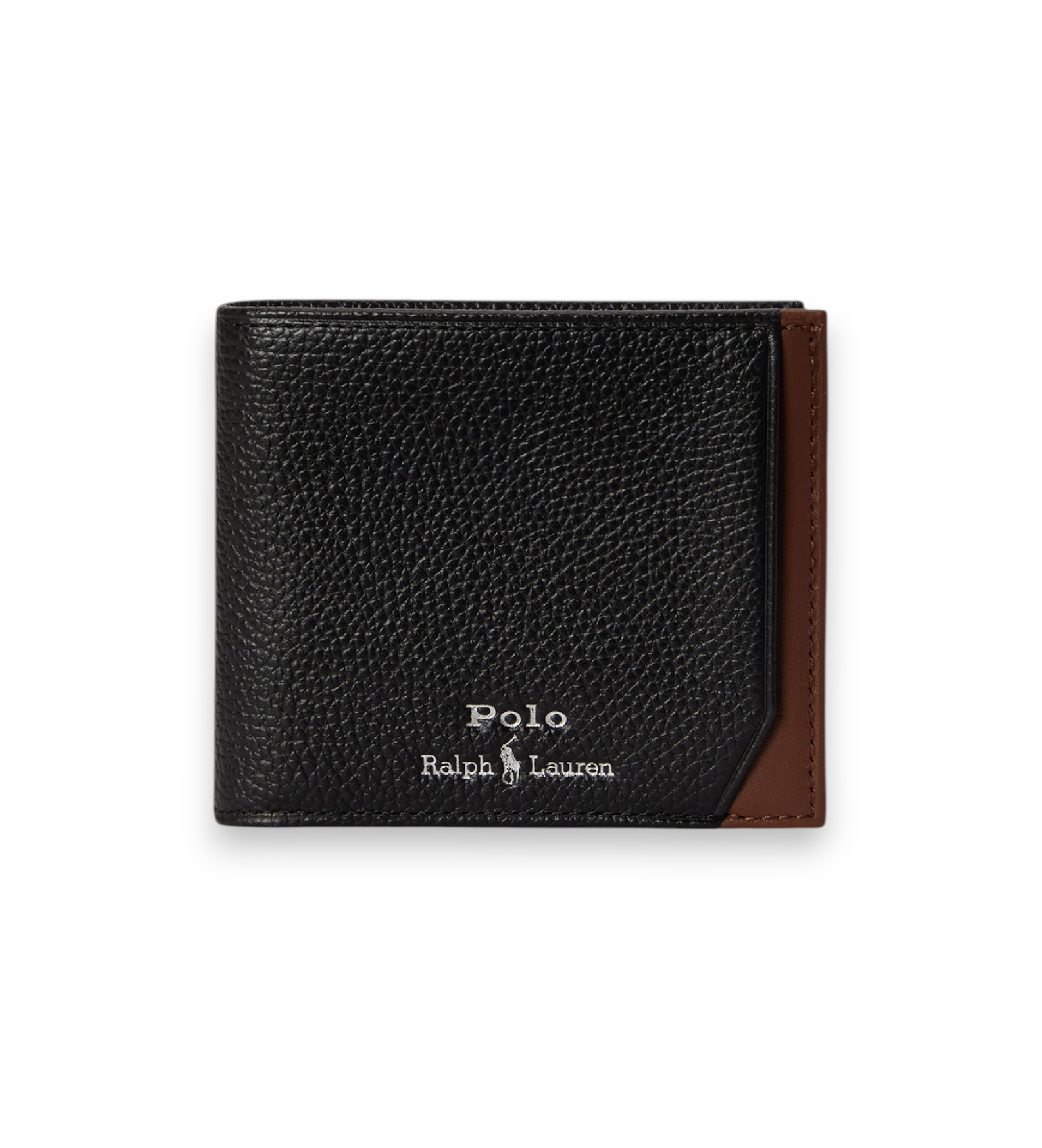 Polo Ralph Lauren für Herren. 405P16322002 Zweifarbige Ledertasche in Schwarz (OSFA), Lässig, Klassisch