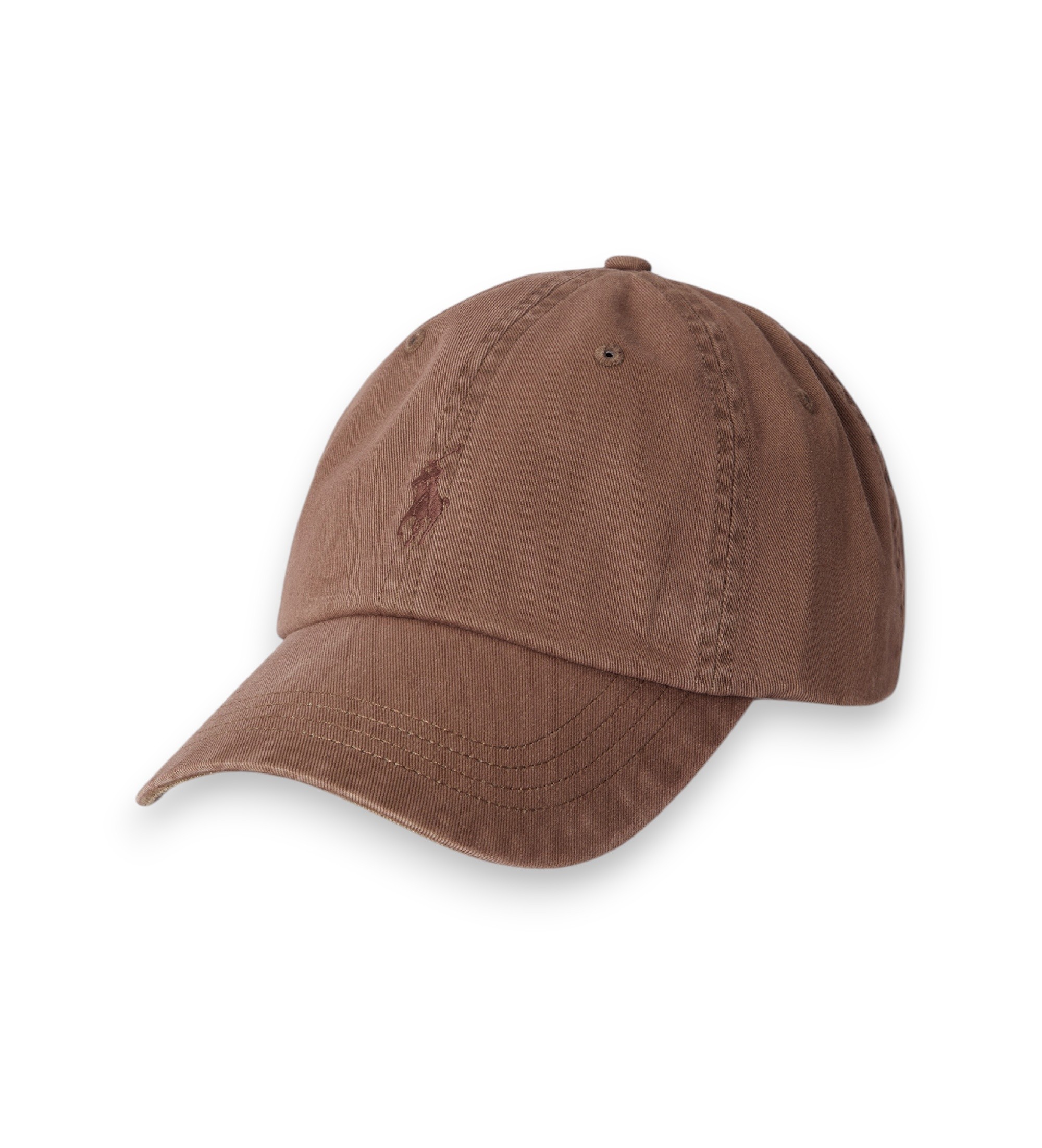 Polo Ralph Lauren für Herren. 710980231502 Gecapte Mütze aus garngefärbtem Baumwollstoff in Braun (OSFA), Lässig, Baumwolle