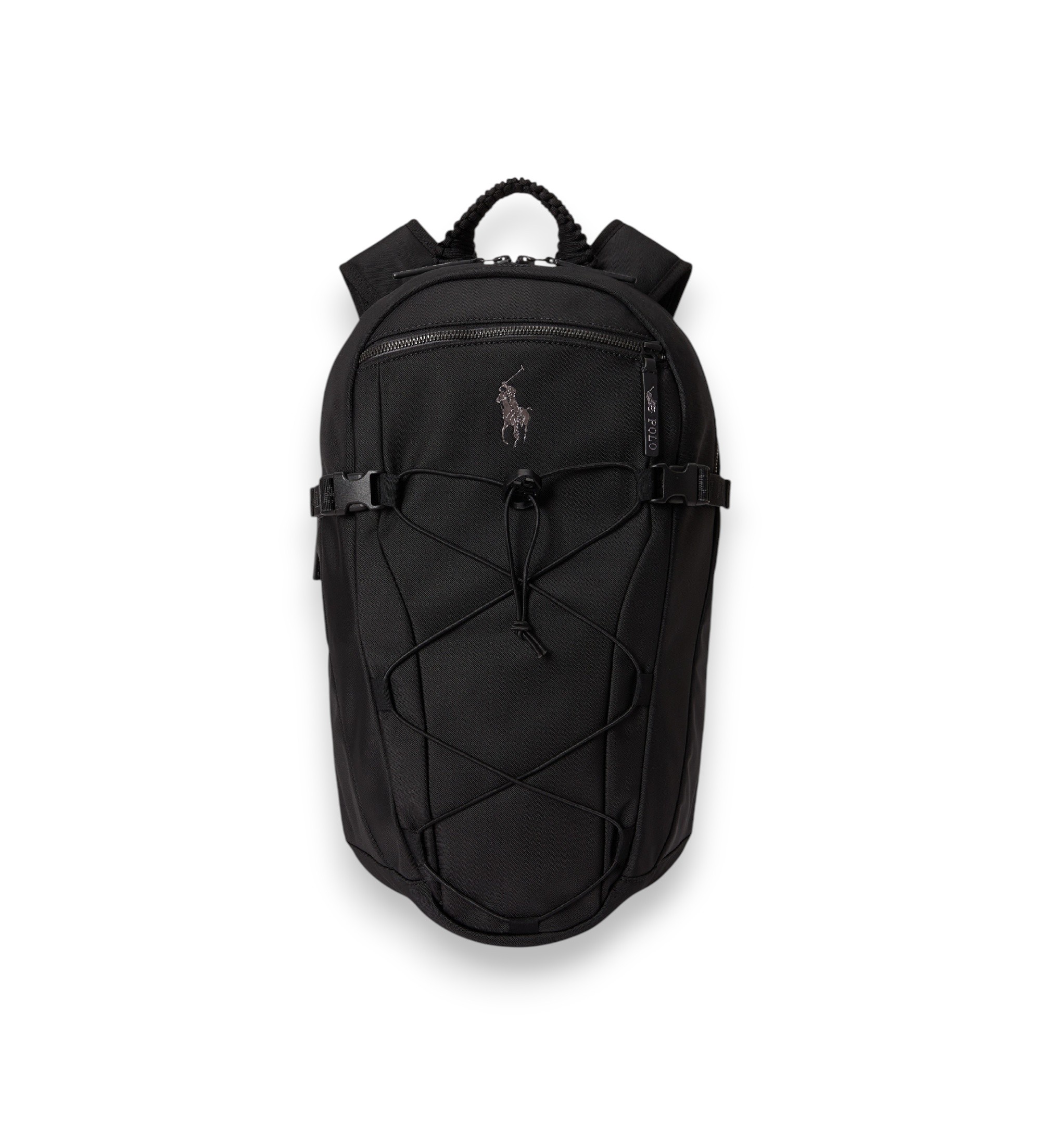 Polo Ralph Lauren für Herren. 405P16218001 Rucksack mit schwarzer Logo-Paspel (OSFA), Lässig, Recyceltes Polyester