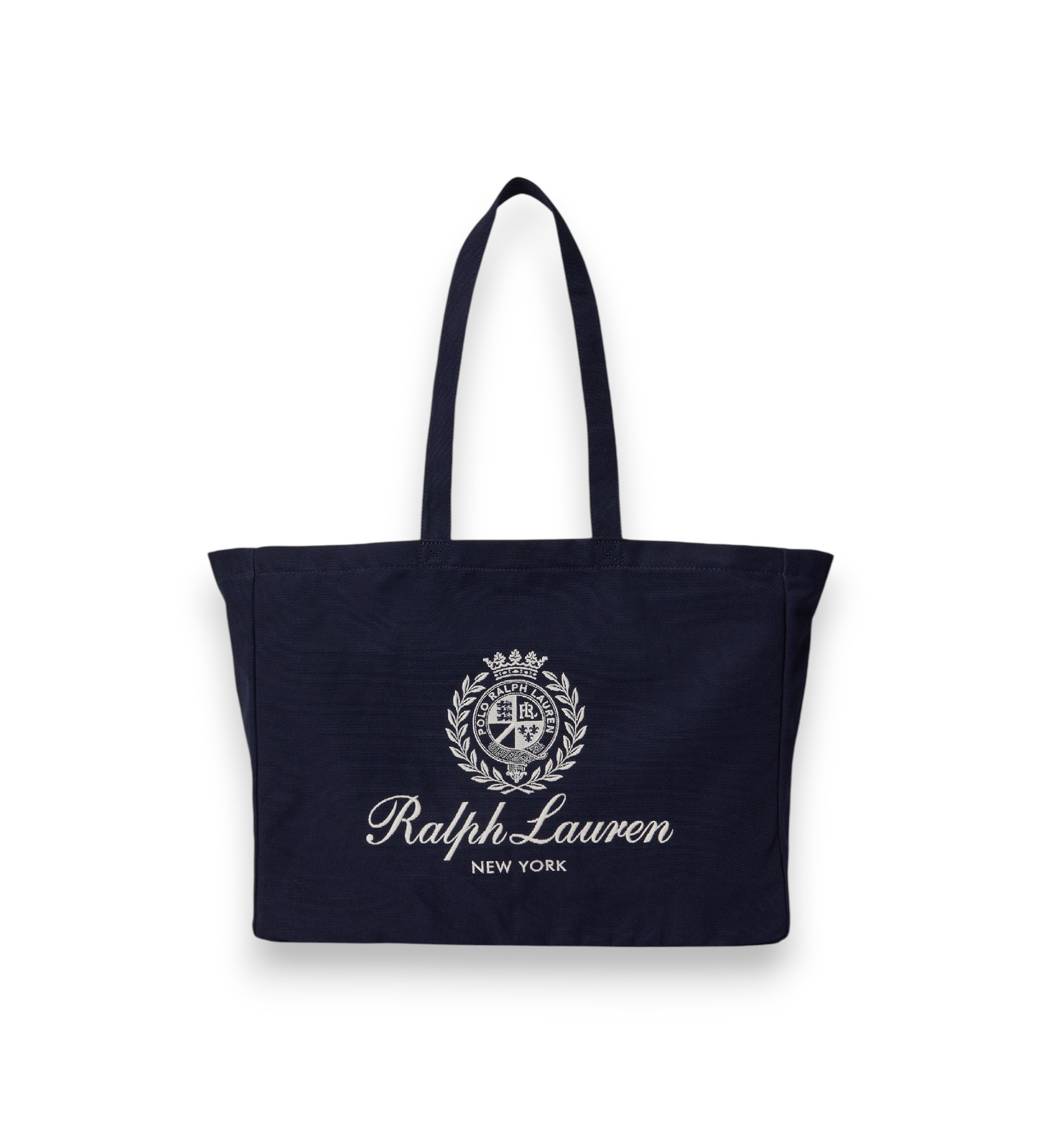 Polo Ralph Lauren für Herren. 405P16989001 Segeltuch-Tote-Bag mit Marine-Wappen (OSFA), Lässig, Baumwolle