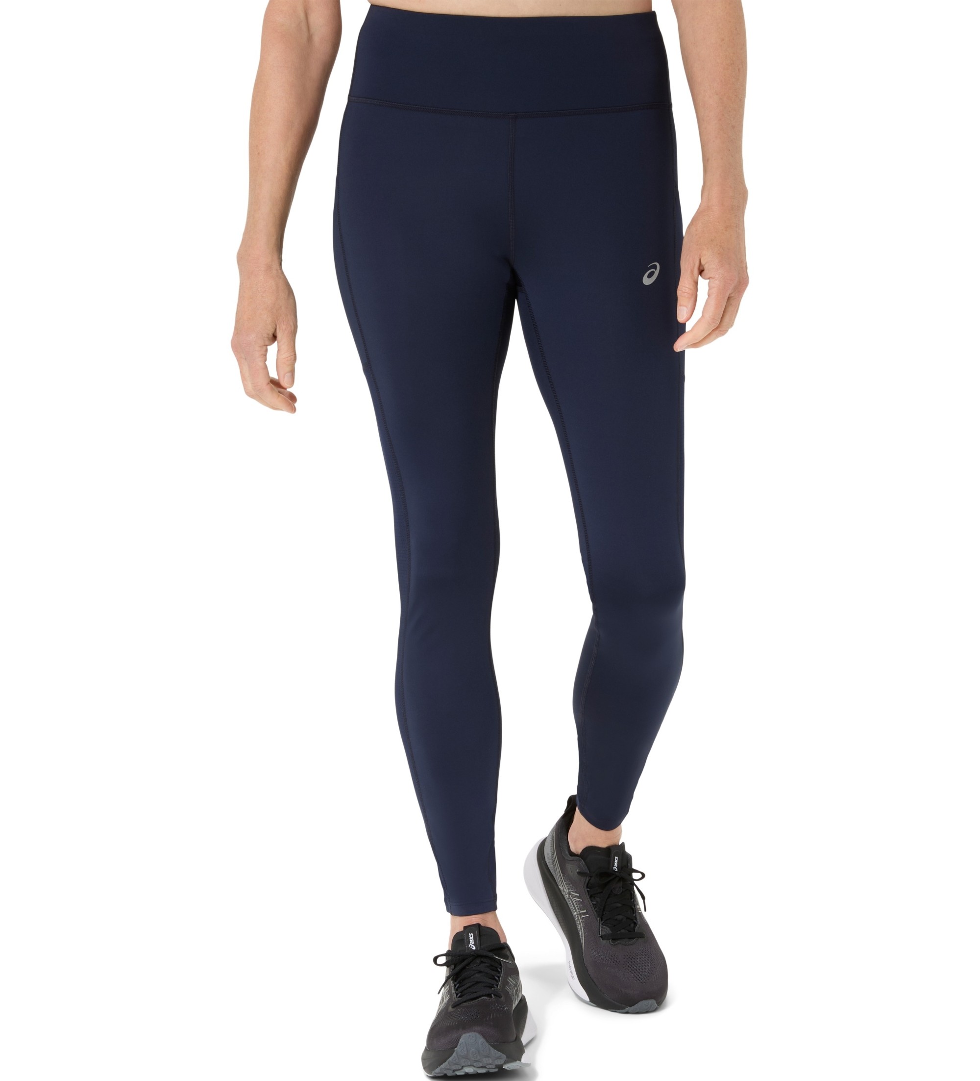 Asics für Damen. 2012D169 Core Tight Leggings marineblau (XL), Sportlich, Polyester