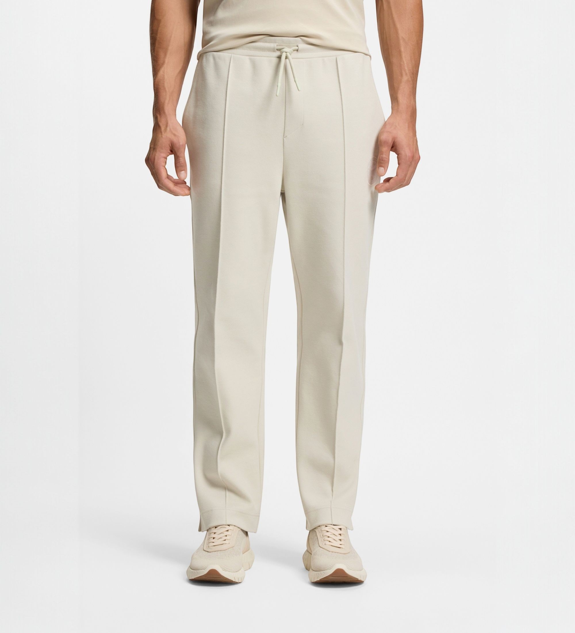 BOSSvoor mannen. 50553685 Hurley joggingbroek beige (L), Casual, Katoen