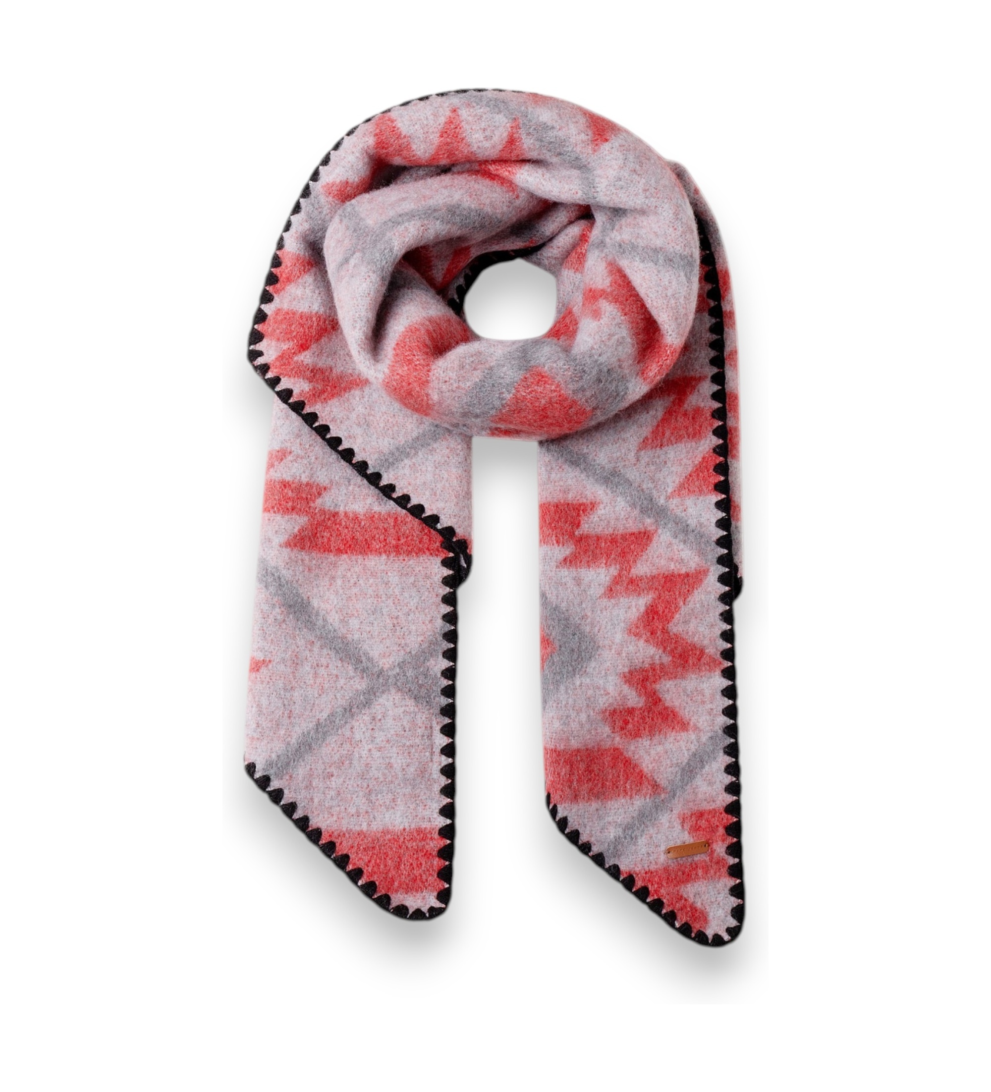 Pepe Jeansvoor vrouwen. PL0600010 Sjaal Felix grijs, roze (OSFA), Casual, Klassiek, Polyester
