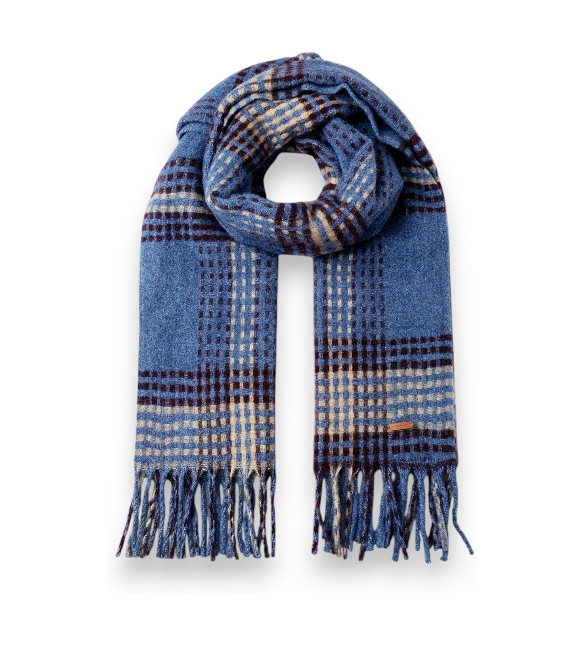 Pepe Jeansvoor vrouwen. PL1100040 Sjaal Flaviecy blauw (OSFA), Casual, Polyester
