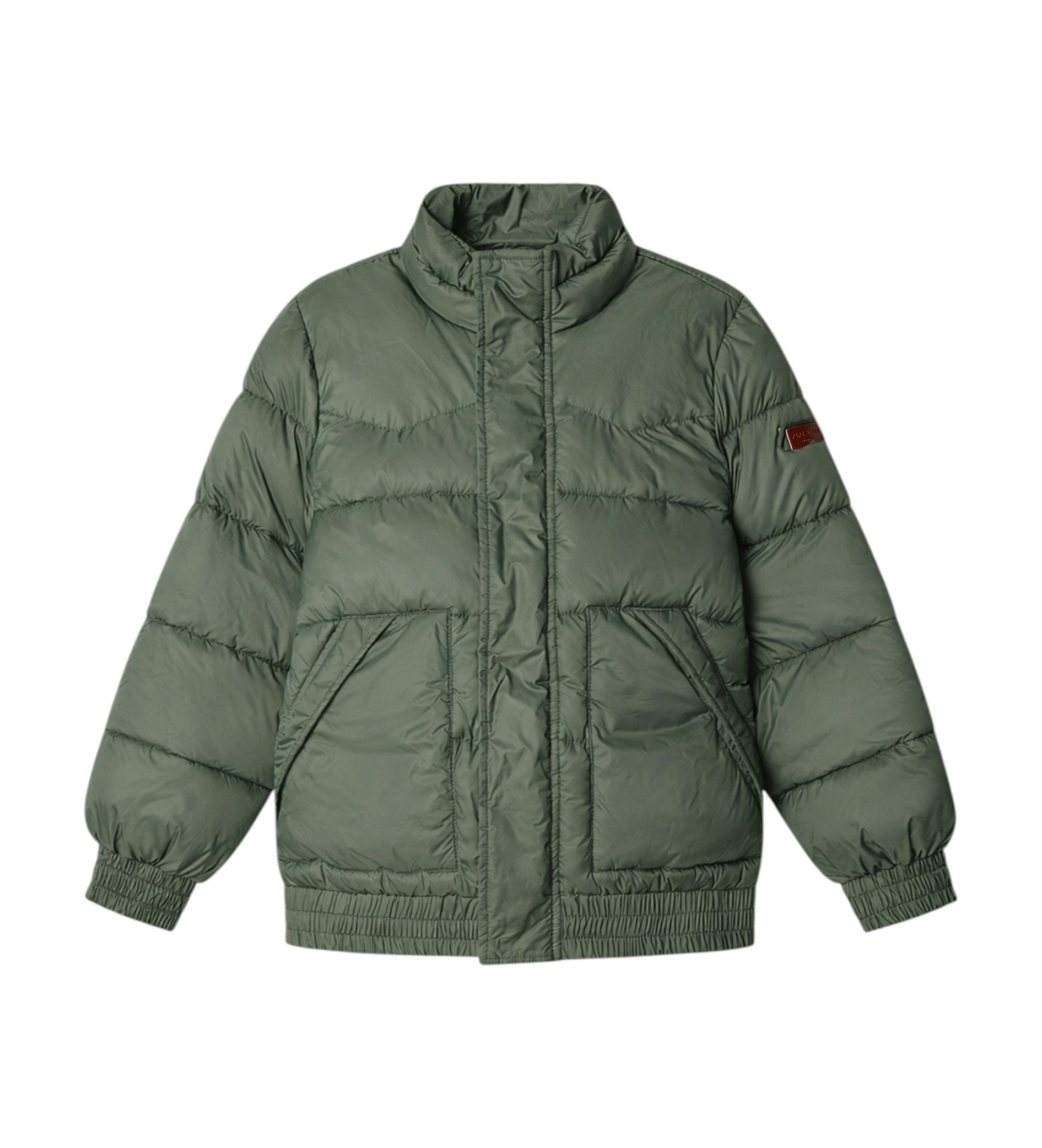 Pepe Jeansunisex voor kinderen. PB4000034 Gewatteerde jas Garret groen (14años= 164cm), Casual, Polyamide, kinderkleding
