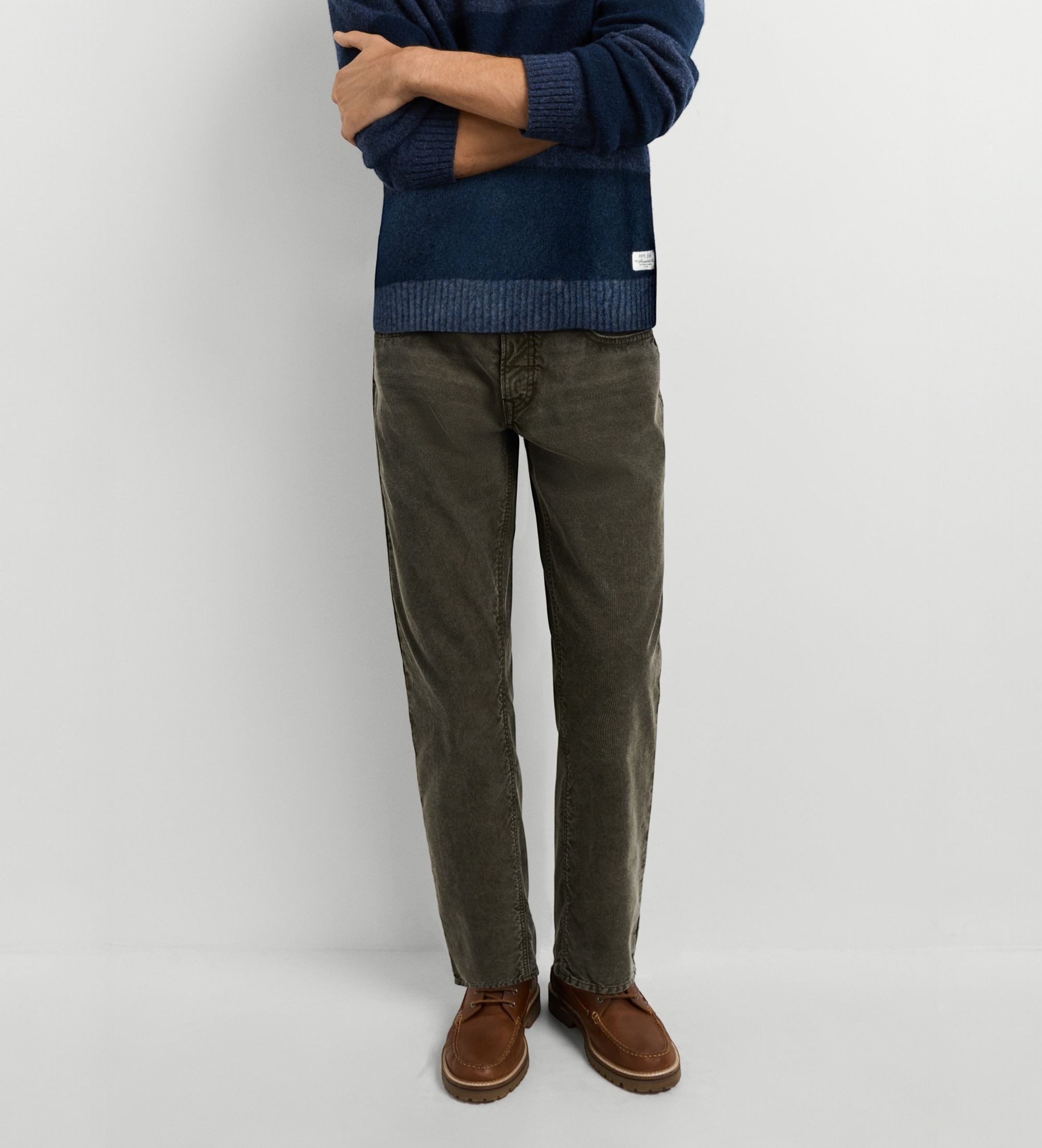 Pepe Jeansvoor mannen. PM2100121 Cash Corduroy broek groen (29), Casual, Katoen