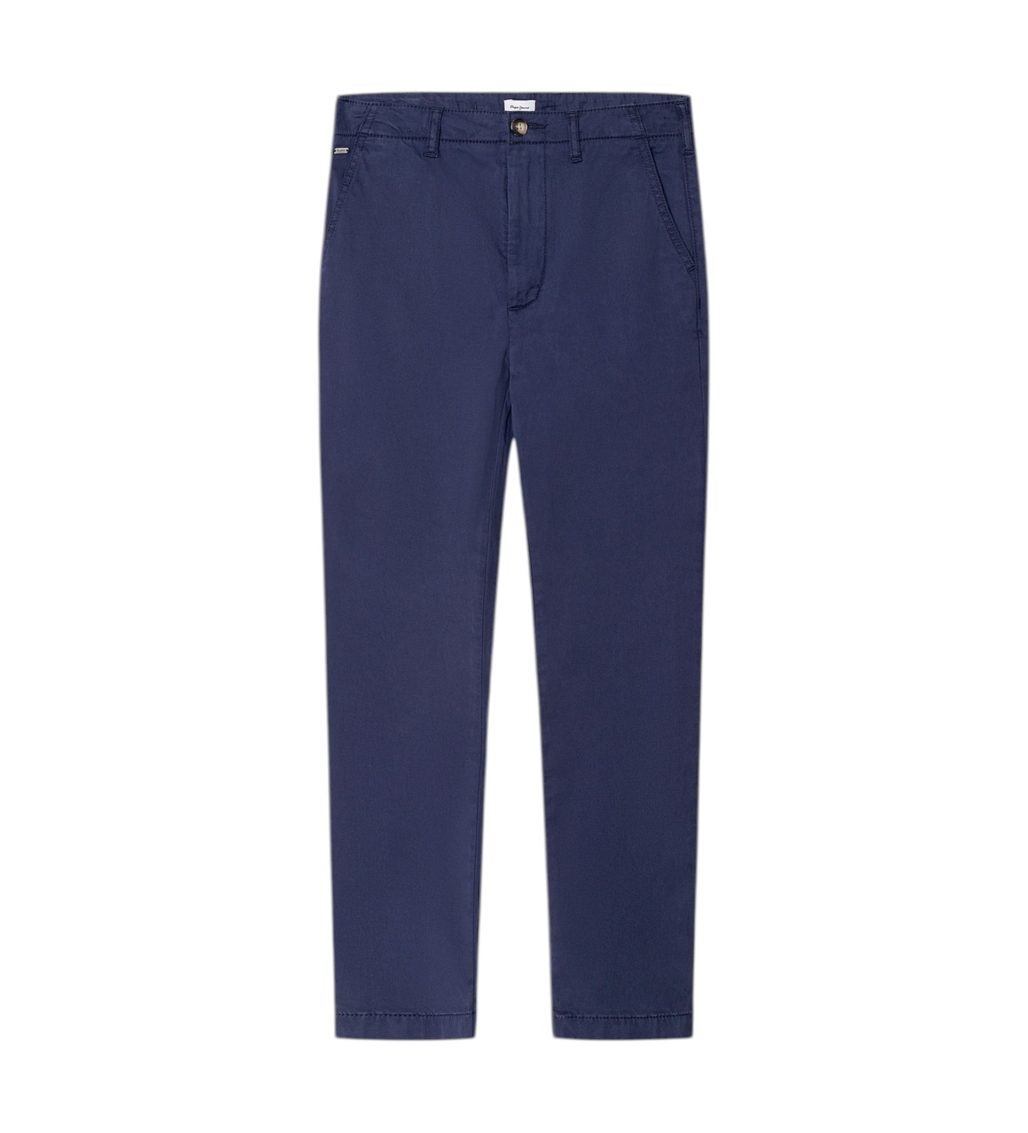 Pepe Jeansunisex voor kinderen. PB2100056 Chino broek Perries marineblauw (10años= 140cm), Casual, Katoen, kinderkleding