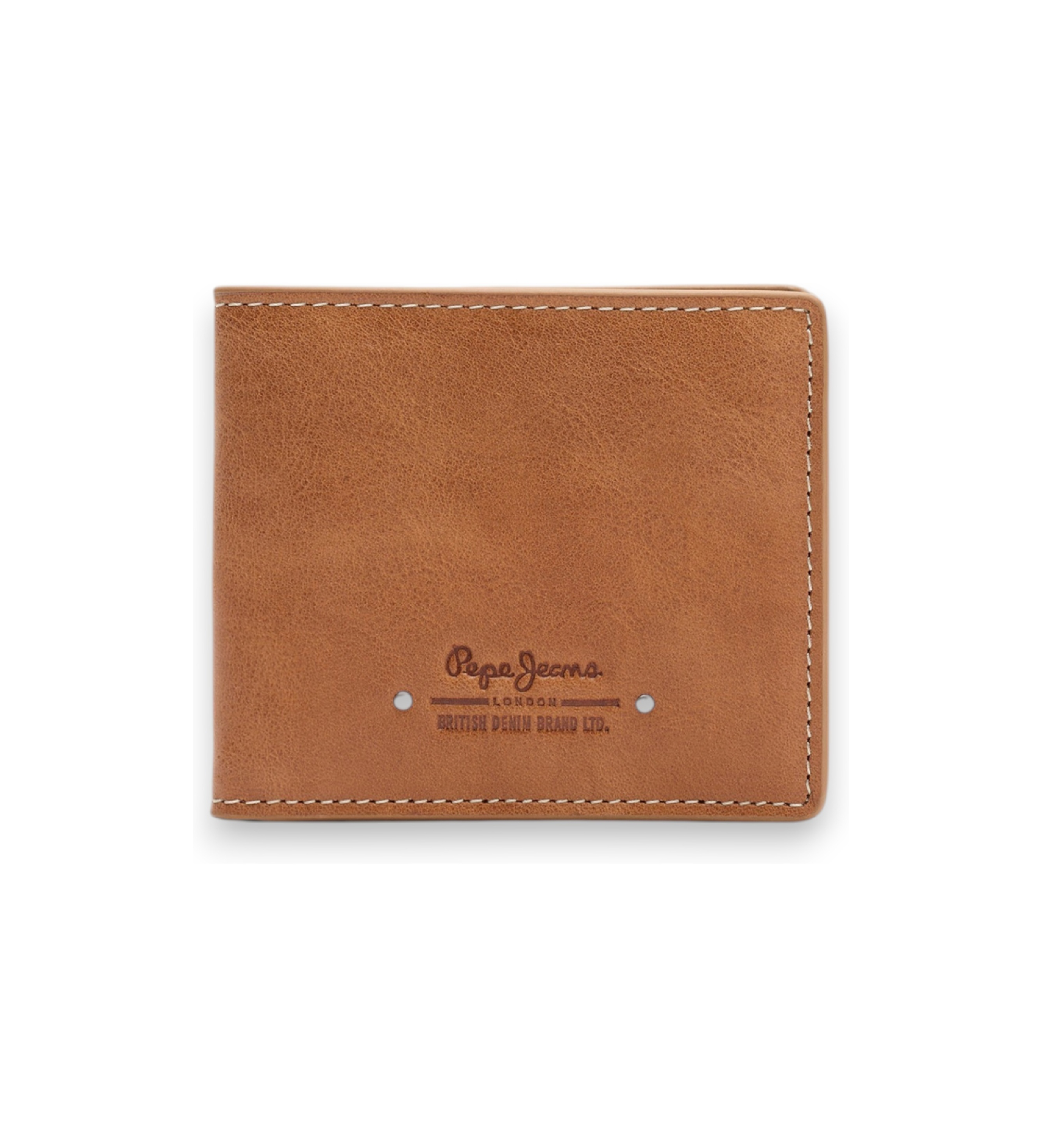 Pepe Jeansvoor mannen. PM070401 Bruin leren Sawyer portemonnee (OSFA), Casual, Klassiek, Leer