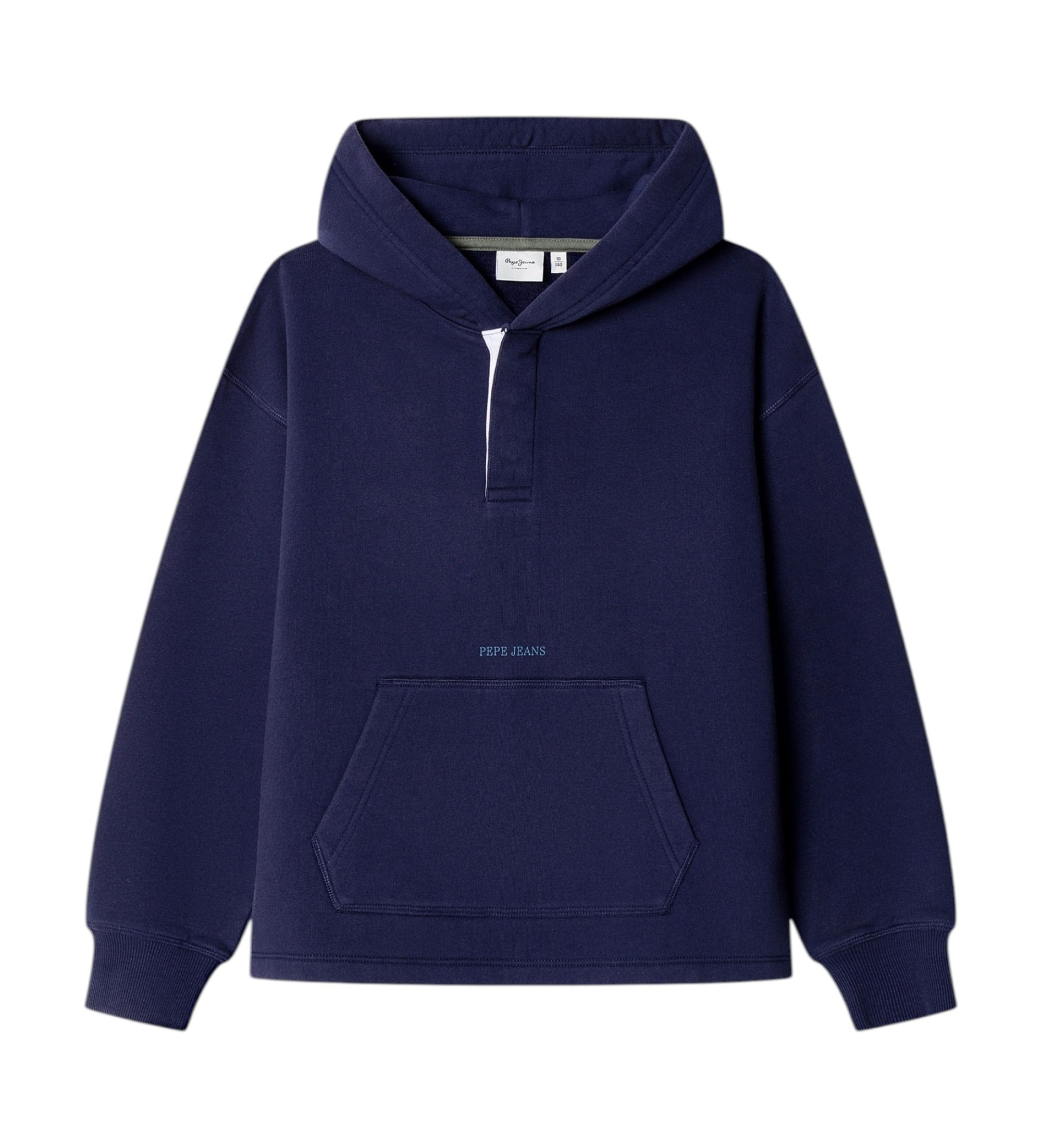Pepe Jeansunisex voor kinderen. PB5800091 Marineblauwe Henry hoodie (6años= 104cm), Casual, Katoen, kinderkleding