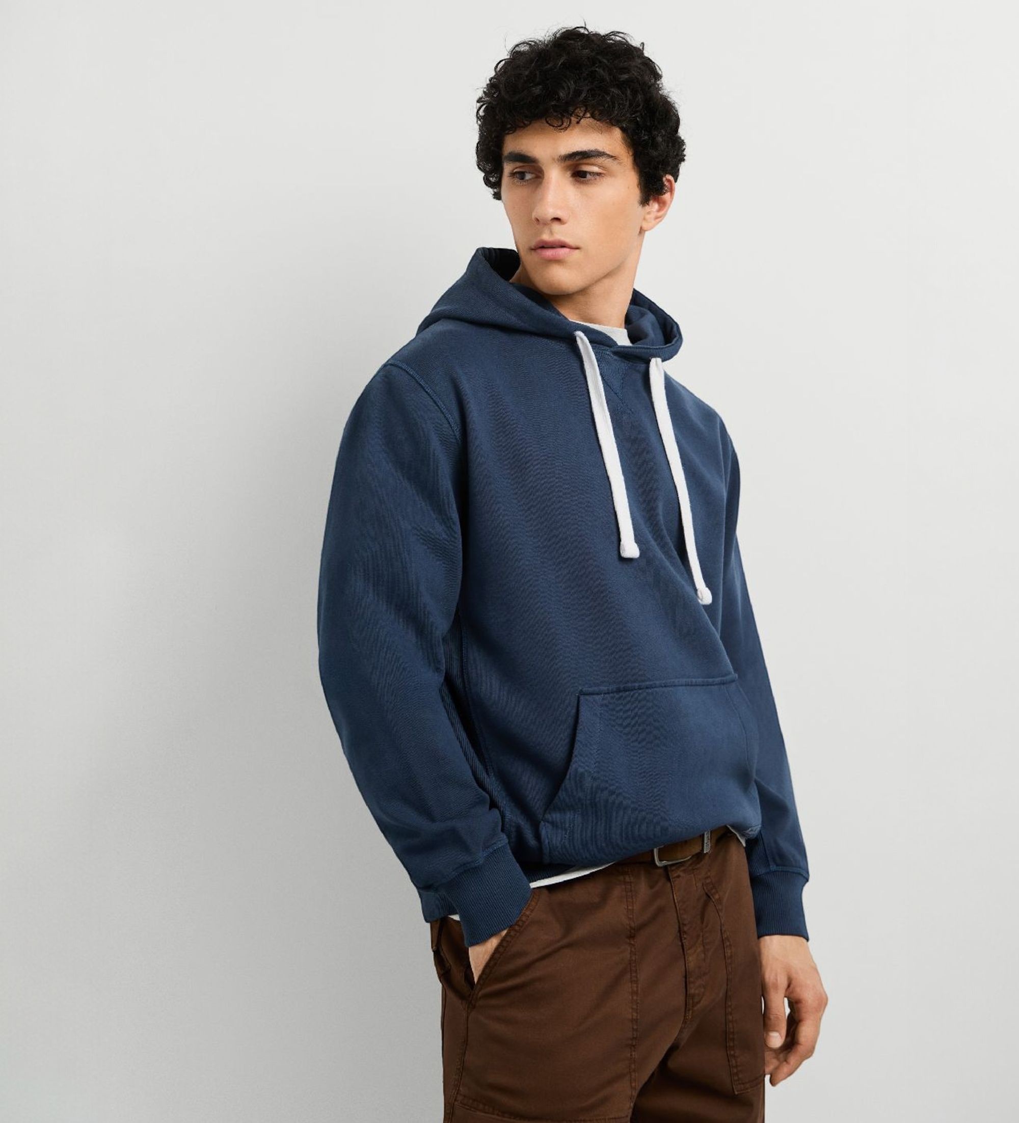 Pepe Jeansvoor mannen. PM5800202 Jasper sweater marineblauw (S), Casual, Katoen