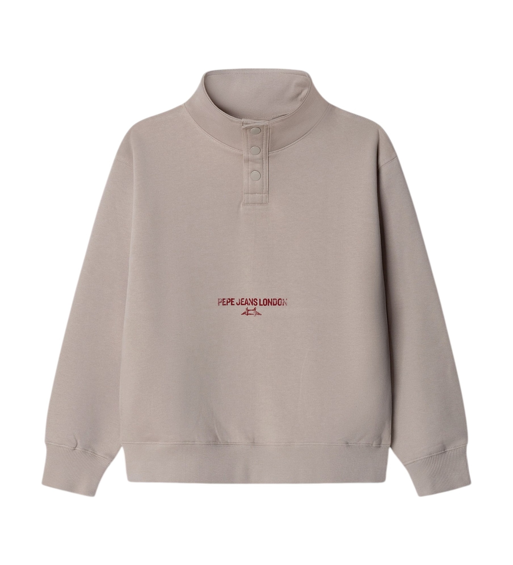 Pepe Jeansunisex voor kinderen. PB5800077 Grijze Phillip-sweater (12años= 152cm), Casual, Grijs, Katoen, kinderkleding