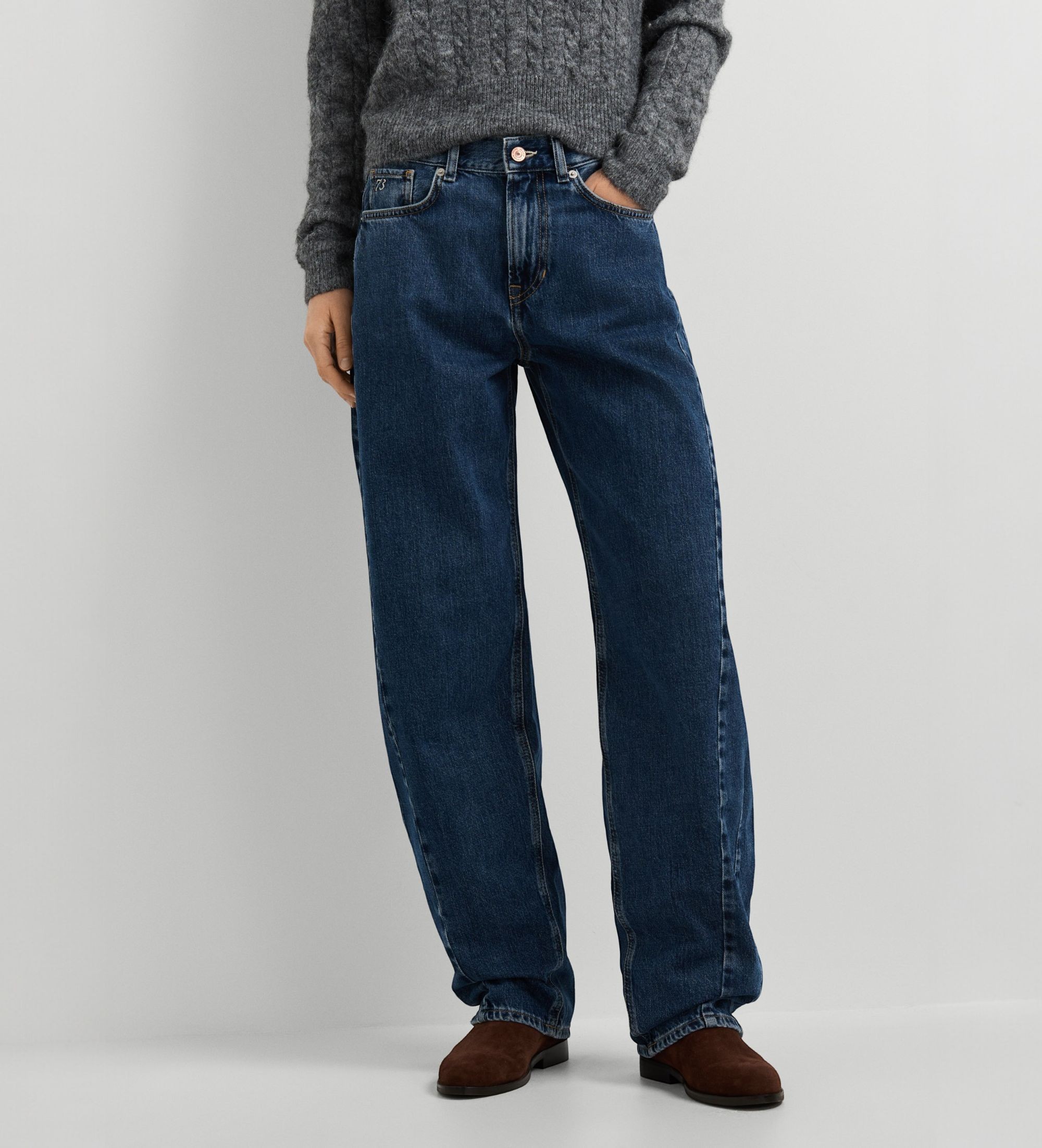 Pepe Jeansvoor vrouwen. PL2051132 Jeans Bow Balloon blauw (28/30), Casual, Katoen, Denim