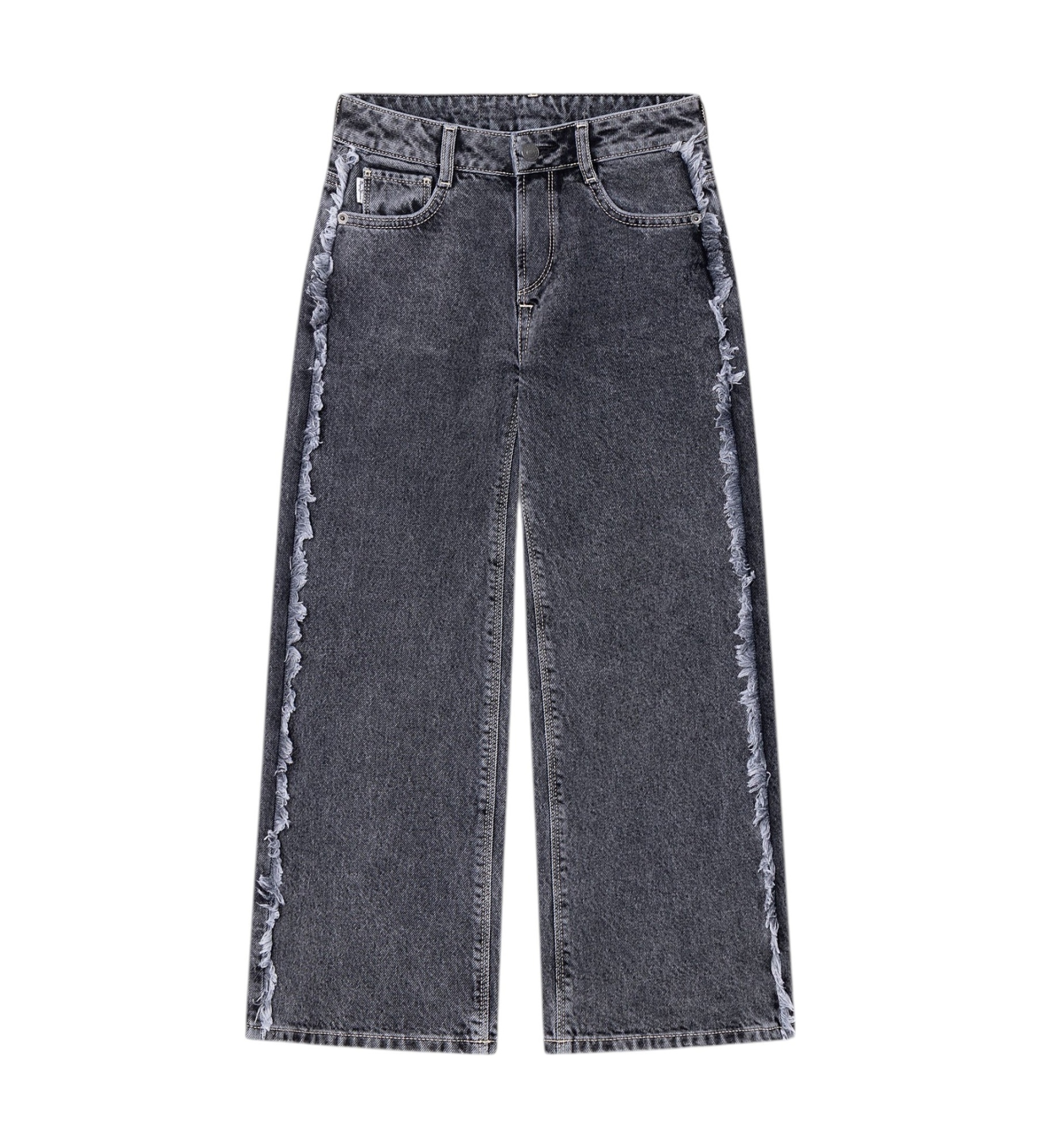 Pepe Jeansvoor meisjes. PG2000023 Spijkerbroek Lexy Frayed grijs (6Años= 104cm), Casual, Katoen, kinderkleding