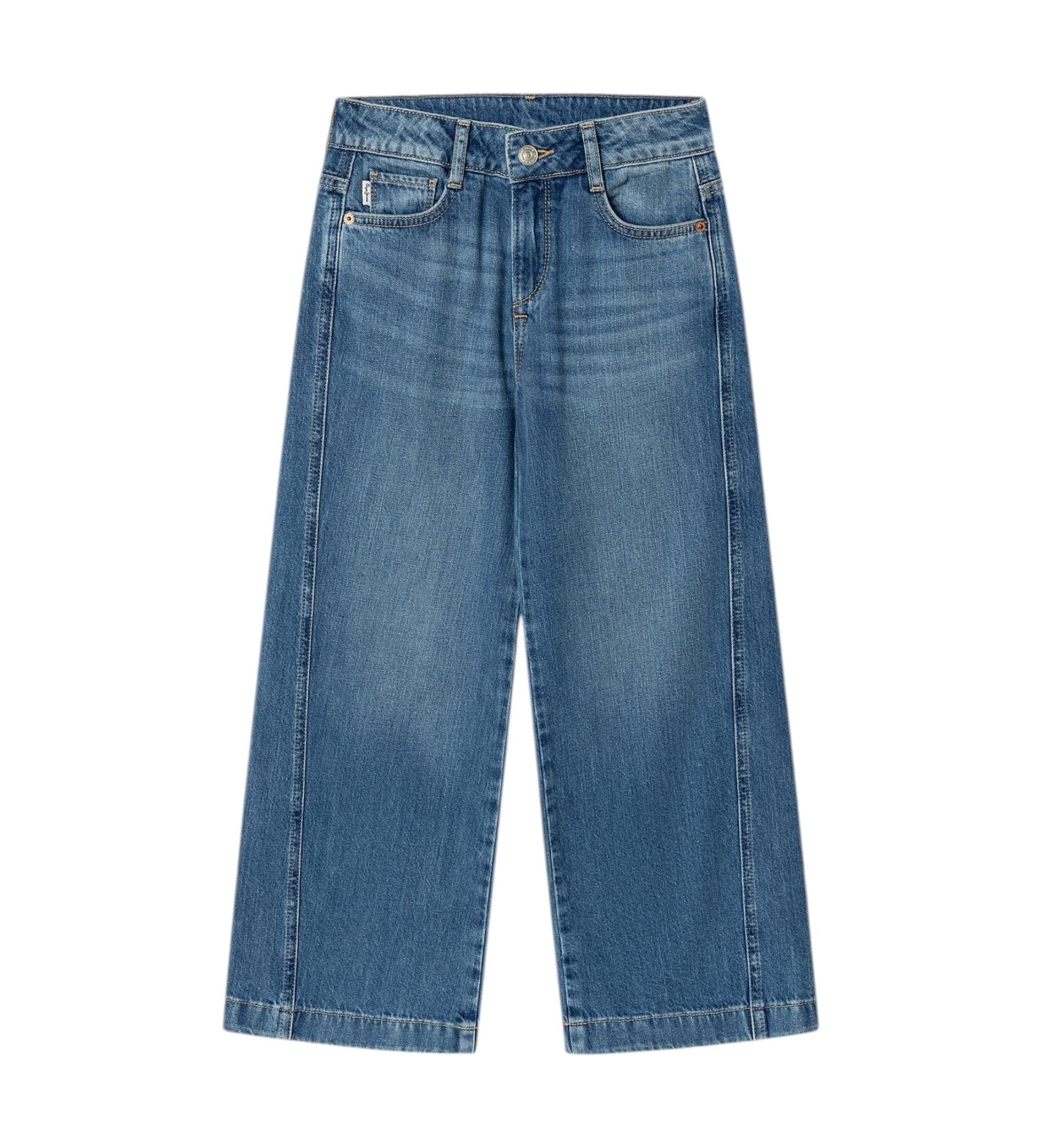 Pepe Jeansvoor meisjes. PG2000024 Lexy Stars spijkerbroek blauw (10Años= 140cm), Casual, Katoen, kinderkleding