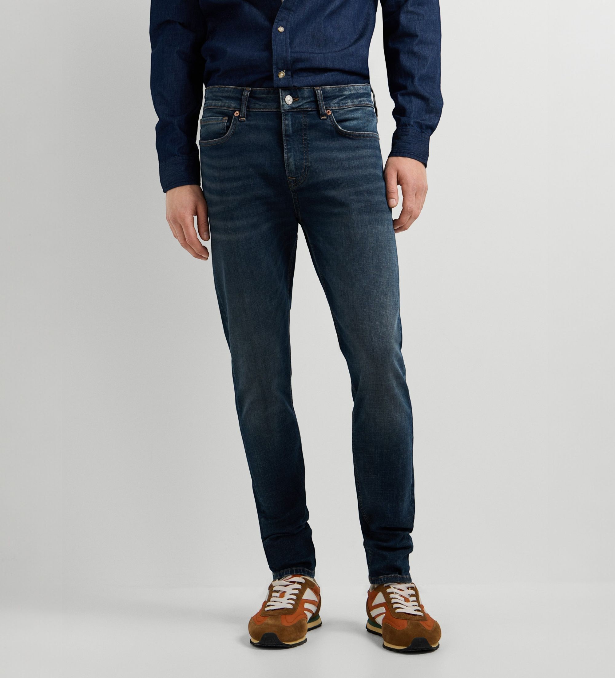 Pepe Jeansvoor mannen. PM20738766UB Skinny Jeans Finsbury Blauw (31/34), Casual, Katoen, Denim