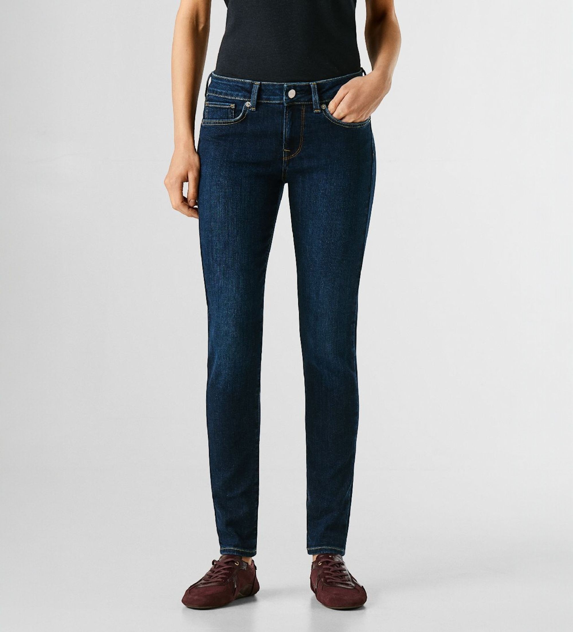 Pepe Jeansvoor vrouwen. PL20511295NA Skinny Soho jeans donkerblauw (25/32), Casual, Katoen, Denim