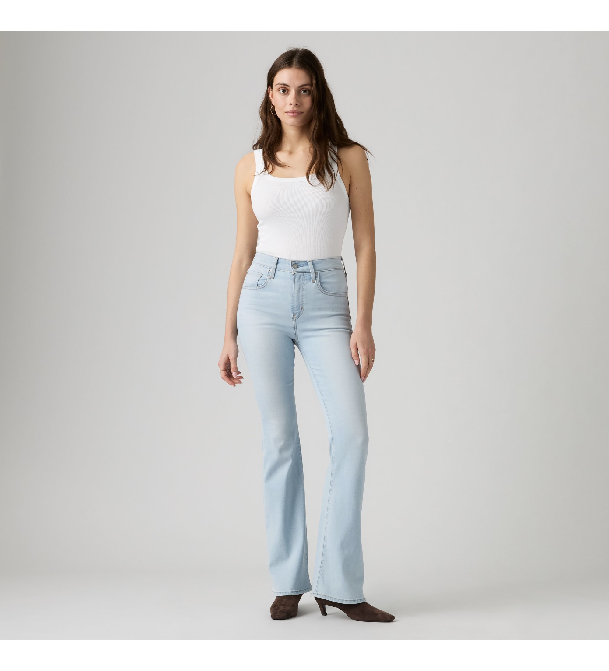 Levi's für Damen. A3410-0204 Jeans 726 HR Flare Blau (29/32), Lässig, Baumwolle, Denim