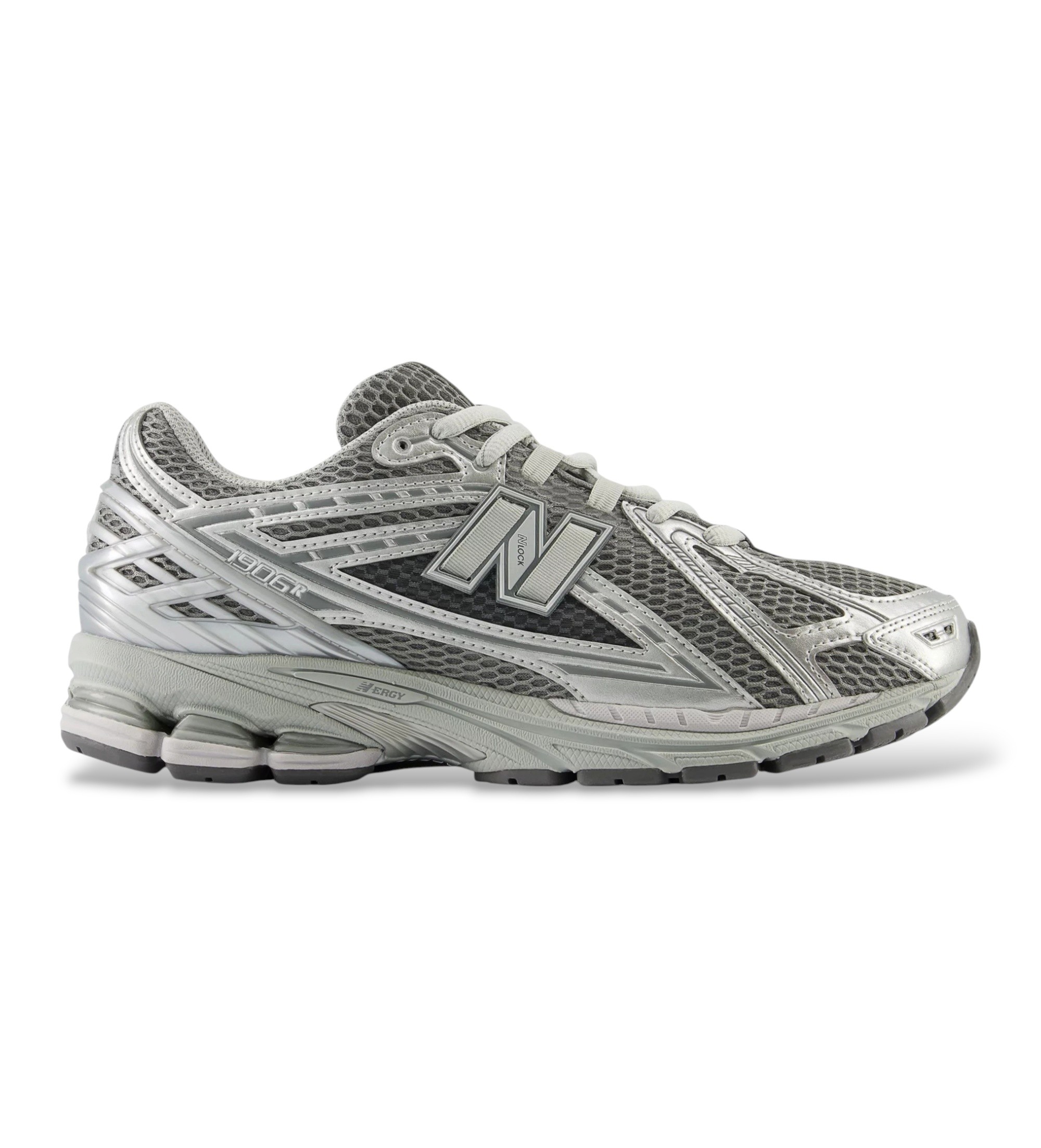 New Balance für Herren. M1906RV1 Sneaker 1906 grau (40.5), Wohnung, Schnürsenkel, Lässig