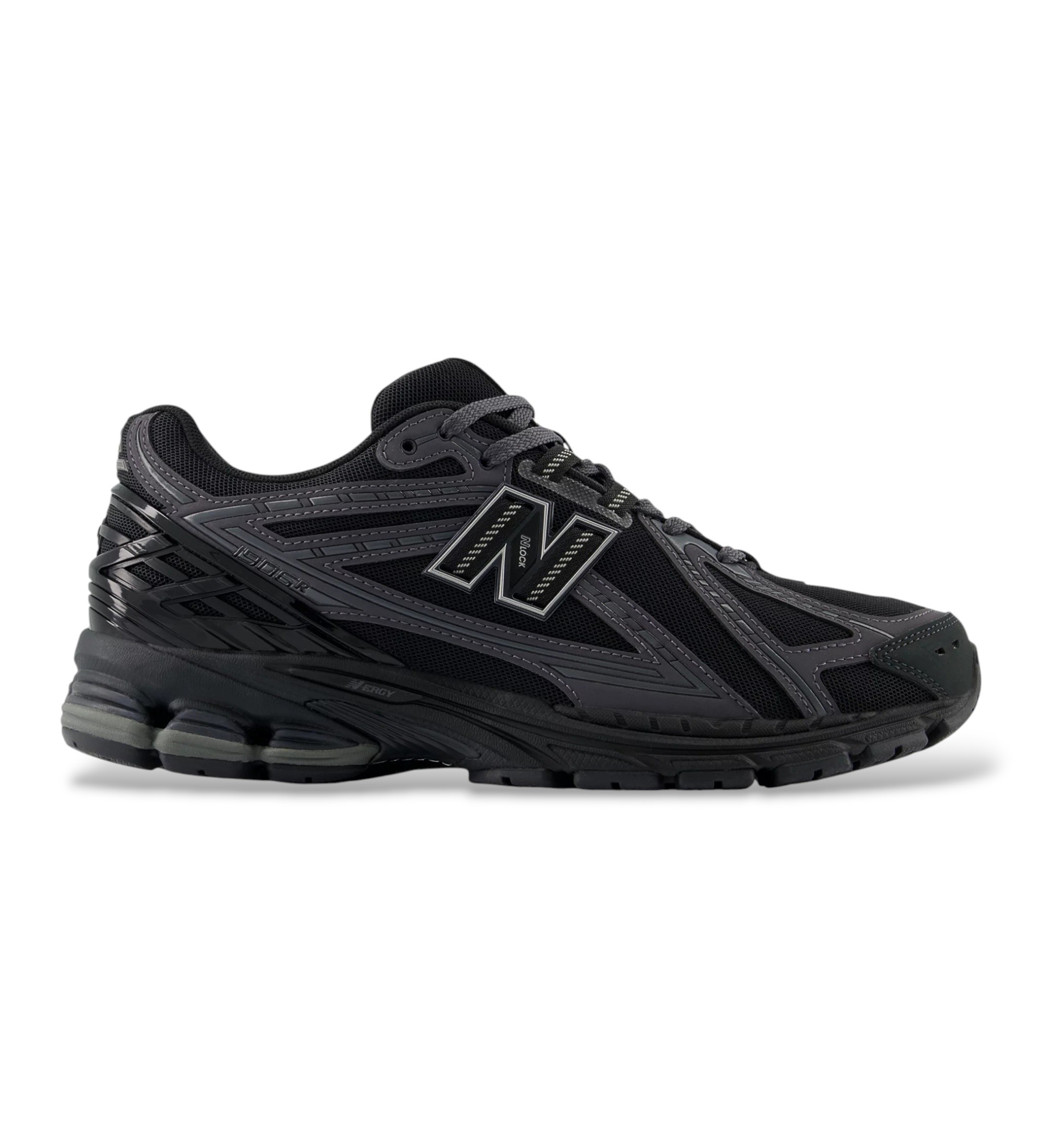 New Balance für Herren. M1906RV1 Turnschuhe 1906 schwarz (40.5), Wohnung, Schnürsenkel, Lässig
