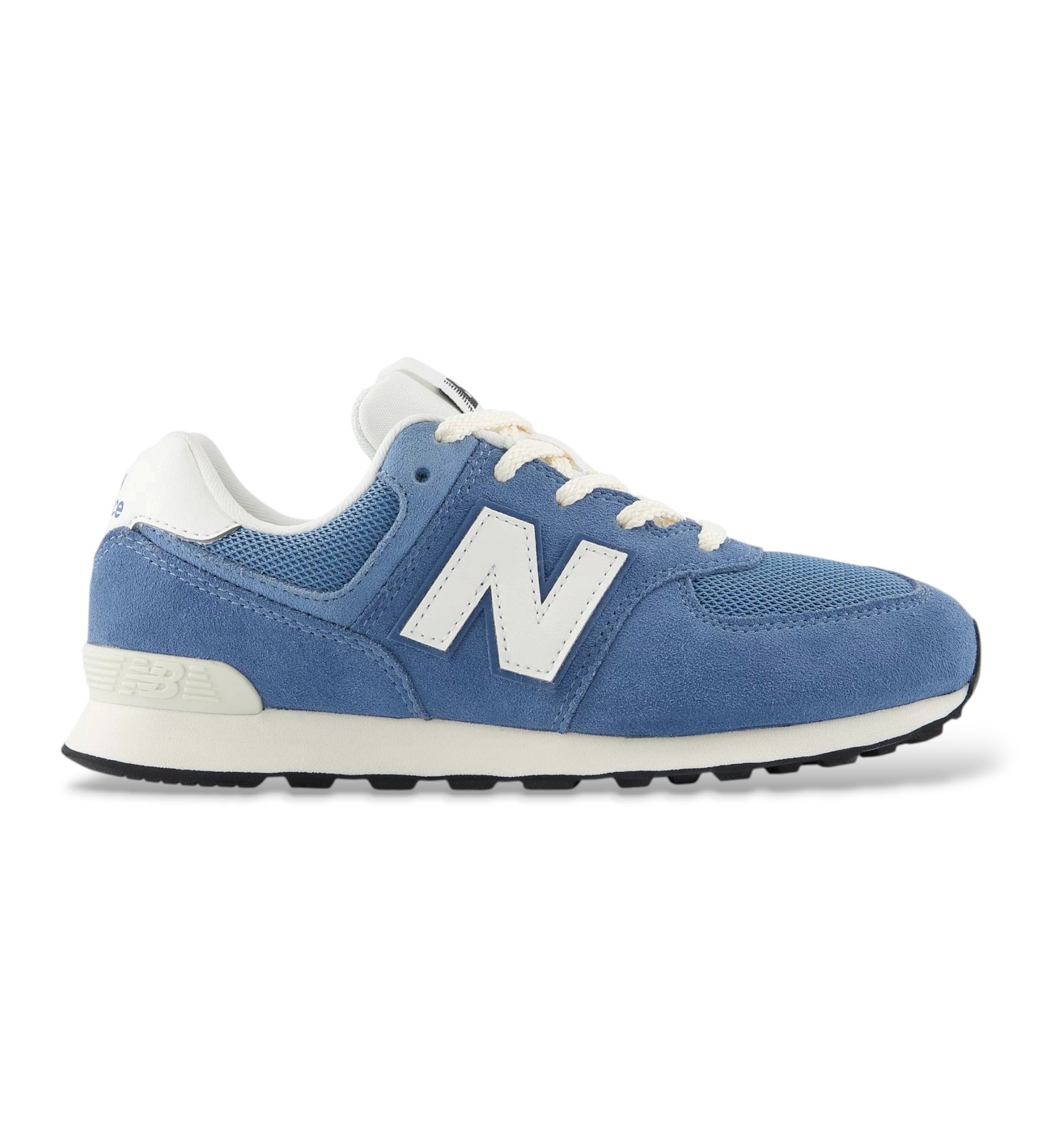 New Balance für Frauen/Mädchen. G574V1_KL Sneakers 574 blau (36), Stoff, Wohnung, Schnürsenkel, Lässig, Kinderbekleidung