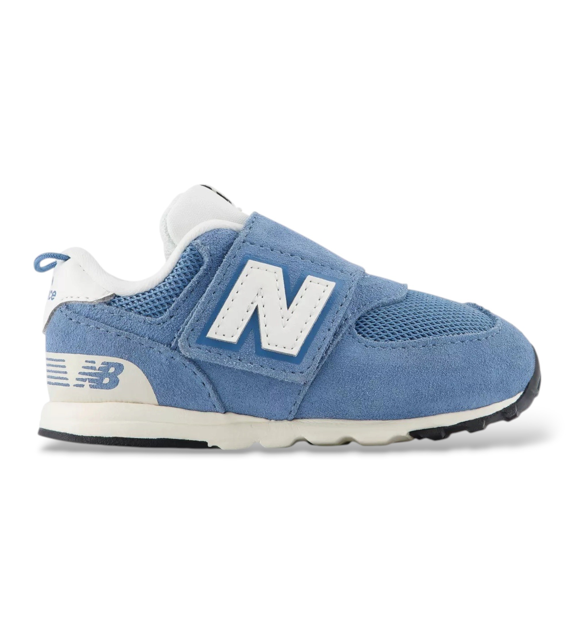 New Balance für Jungen. I574V2_KL Sneakers 574 blau (10USA=27.5), Wohnung, Klettverschluss, Lässig, Sportlich, Masche, Kinderbekleidung