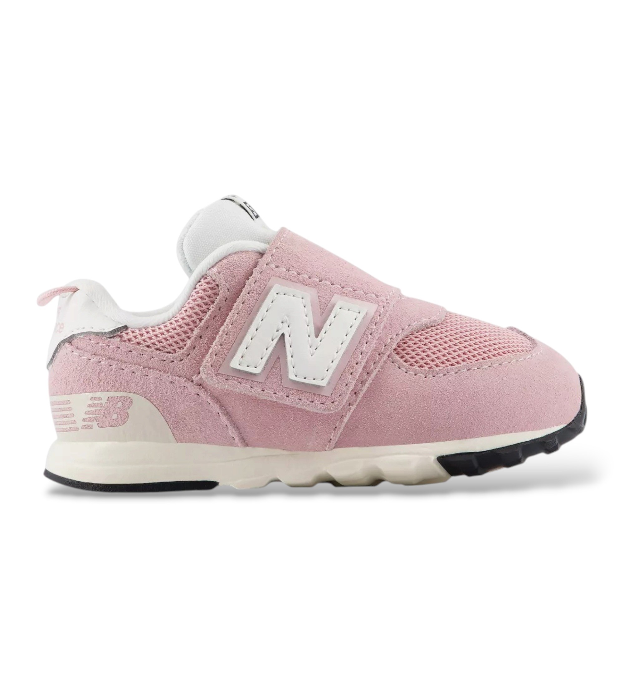 New Balance für Mädchen. I574V2_KL Sneaker 574 rosa (10USA=27.5), Wohnung, Klettverschluss, Lässig, Sportlich, Masche, Kinderbekleidung