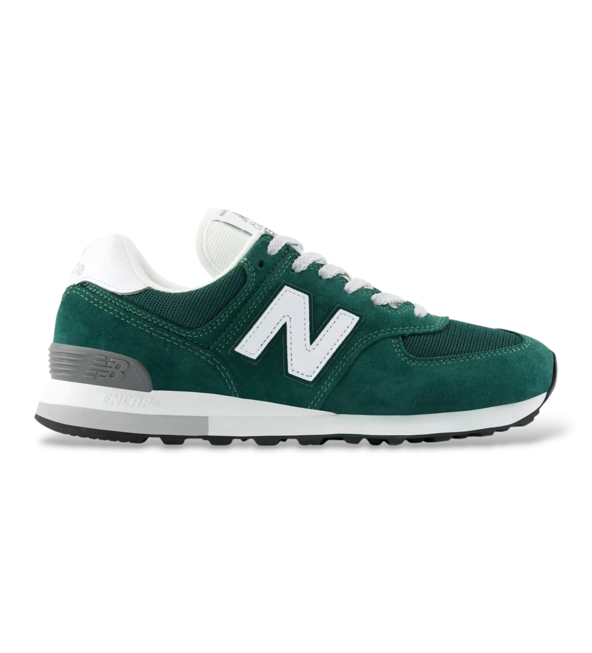 New Balance Unisex. U574V2_LI Grüne 574-Sneaker (40), Wohnung, Schnürsenkel, Lässig