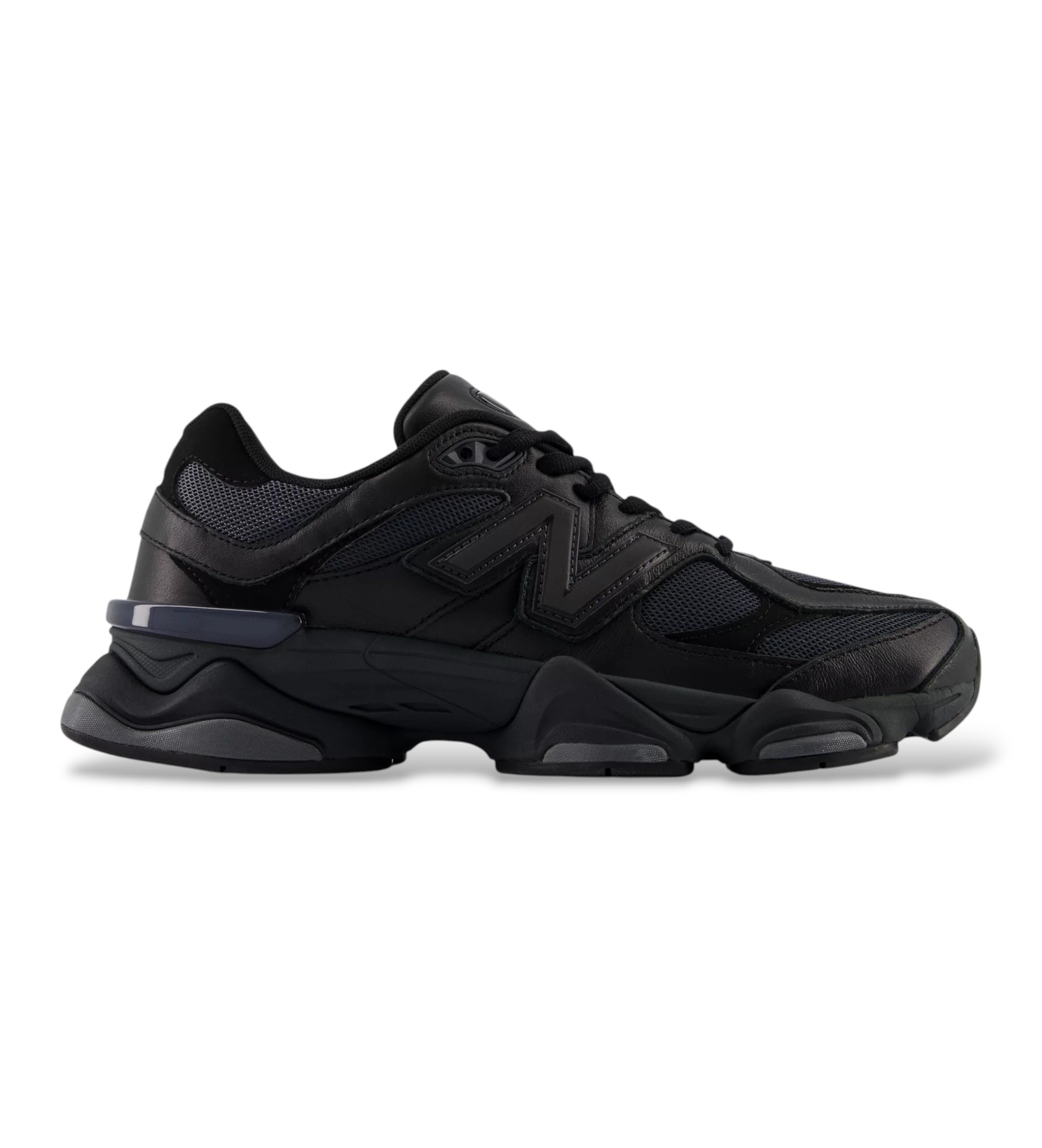 New Balance Unisex. U9060V1 Sneaker 9060 schwarz (46.5), Stoff, Wohnung, Schnürsenkel, Lässig