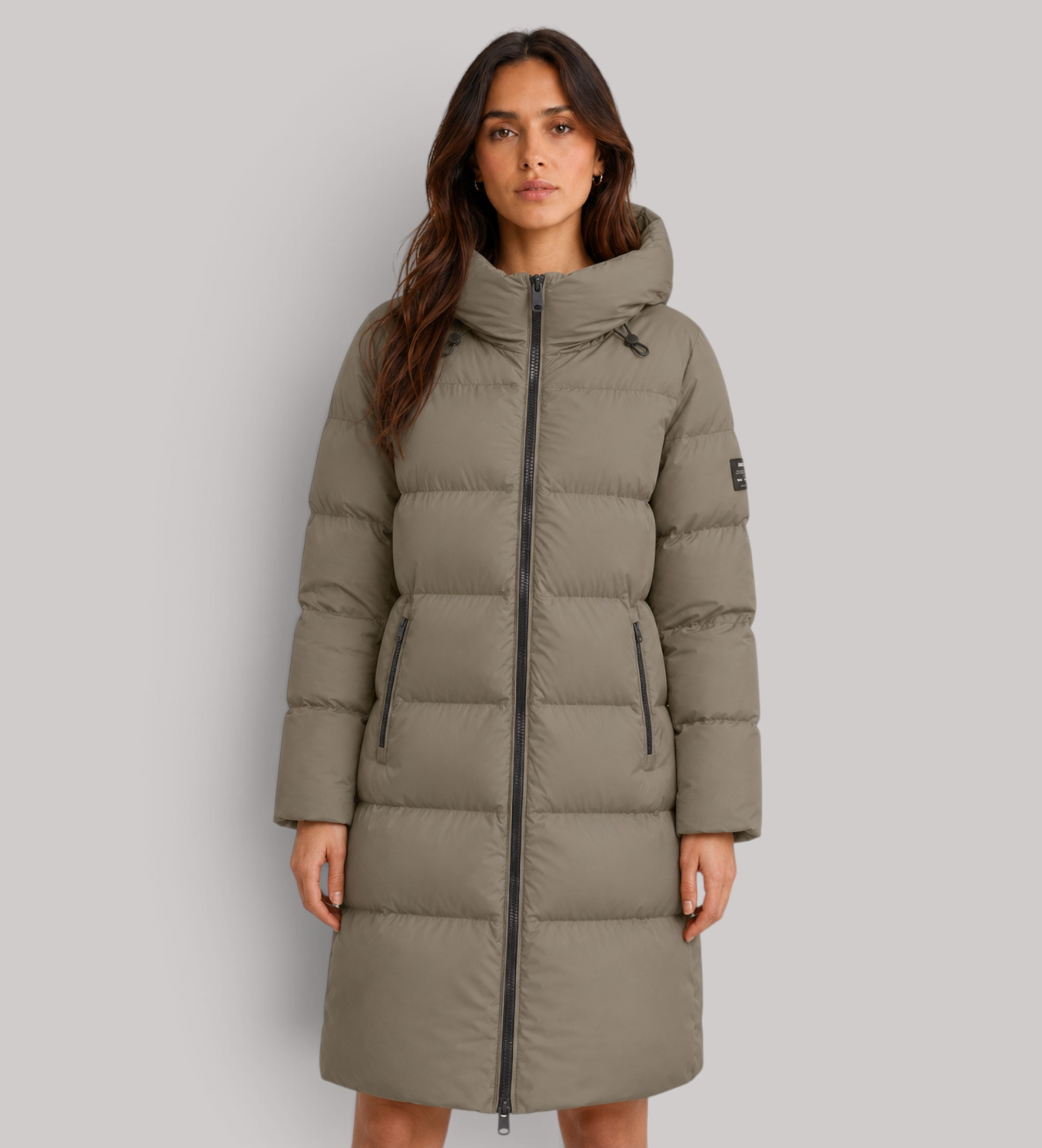 ECOALF für Damen. MCWGAJKMANLI0987W26-534 Manlie Jacke Weihrauch (S), Beige, Lässig, Recyceltes Polyester