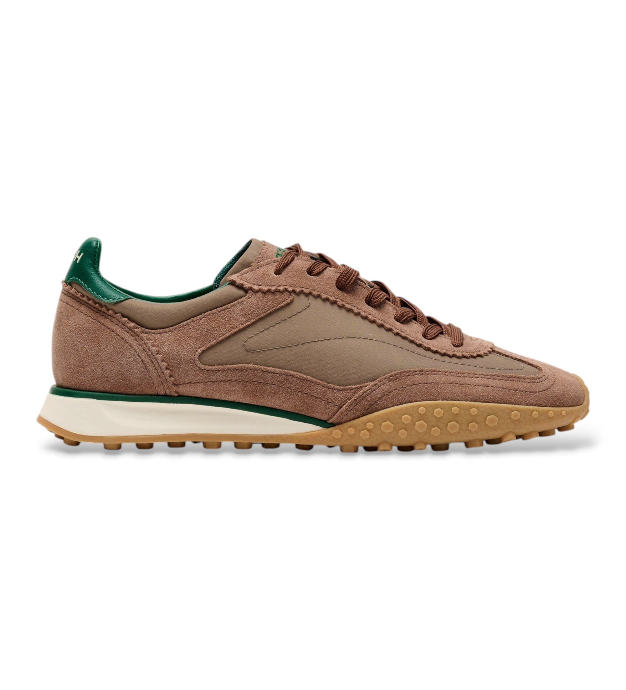 HOFF für Herren. 22659410 Bridge Mkii Leder Turnschuhe braun (46), Wohnung, Schnürsenkel, Lässig