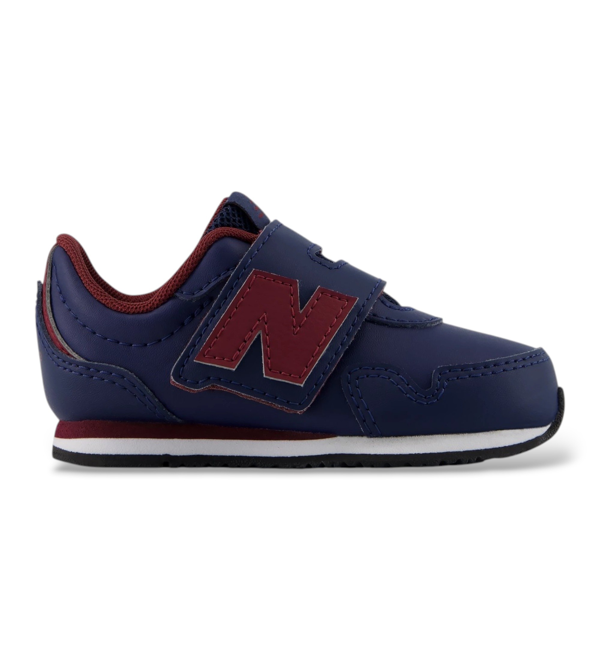 New Balance Unisex für Kinder. I323V1_KL Sneaker 323 Bungee Lace Hook & Loop Marineblau (045 M = 20.5 M), Wohnung, Klettverschluss, Lässig,