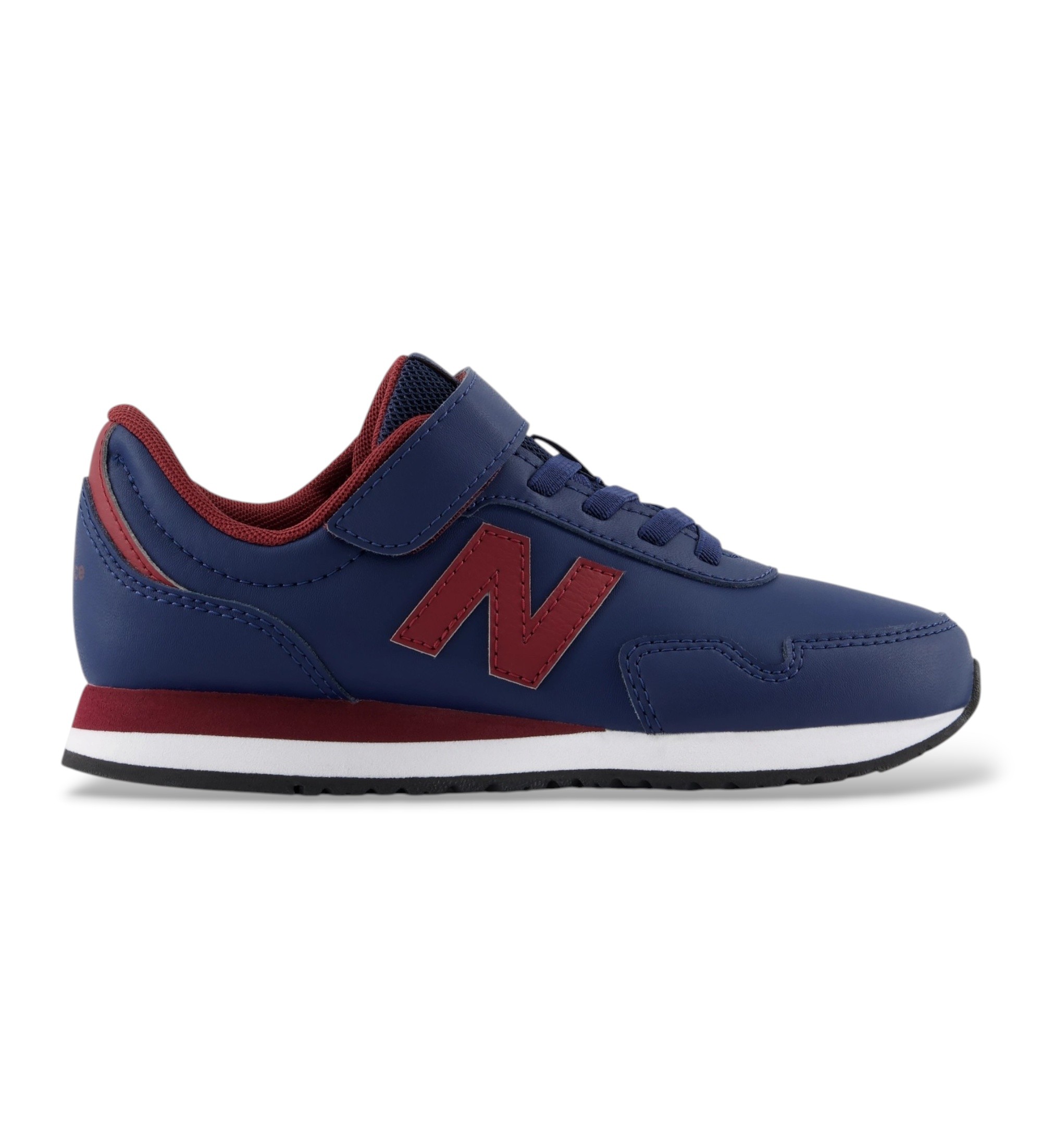 New Balance Unisex für Kinder. P323V1_KL Sneaker 323 mit Bungee-Schnürung, Klettverschluss und oberem Riemen, marineblau (01 M = 32.5 M), Wo