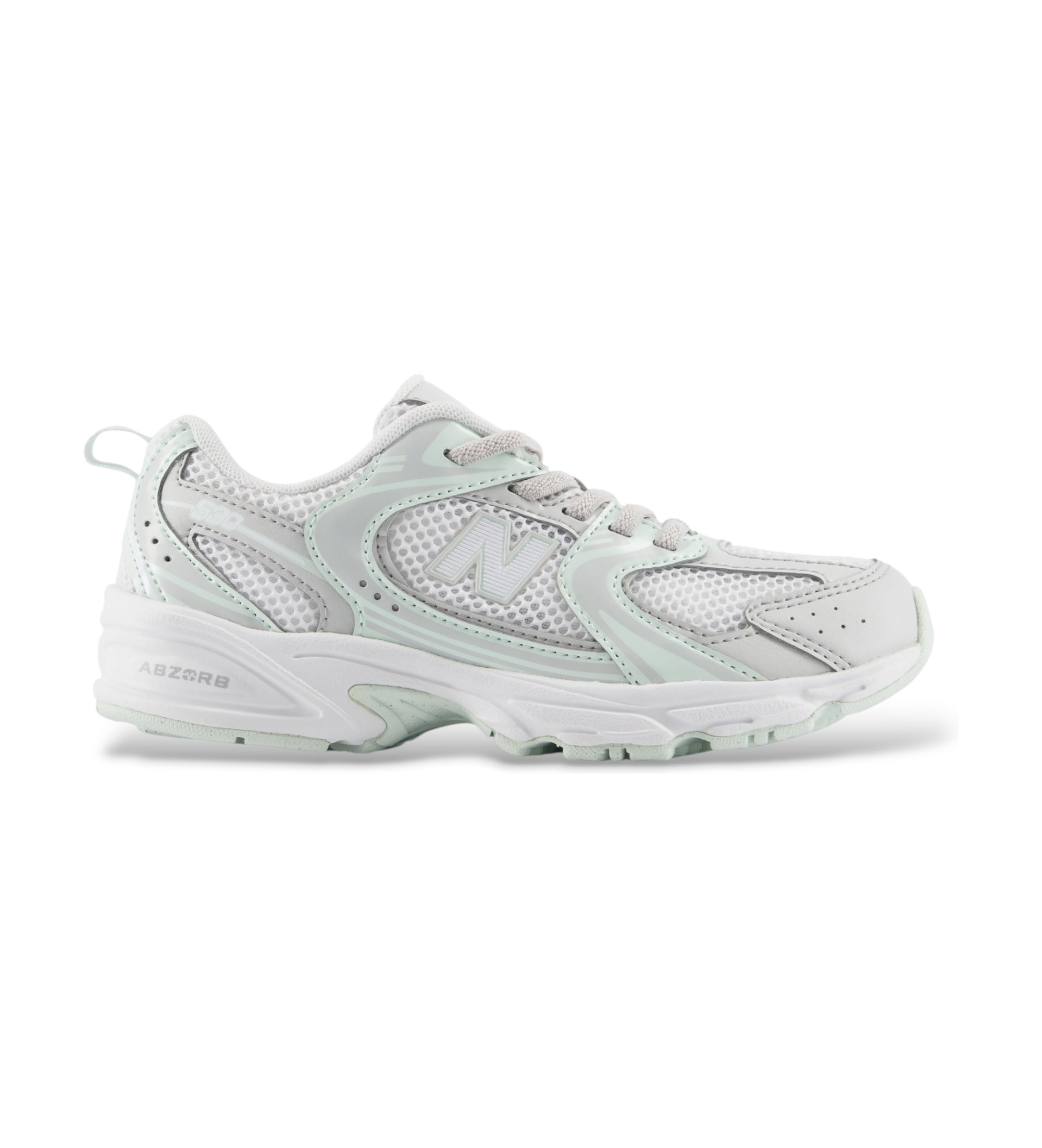 New Balance Unisex für Kinder. P530V1_KL Sneaker 530 Bungee Lace weiß (34.5 W), Wohnung, Schnürsenkel, Lässig, Sportlich, Kinderbekleidung