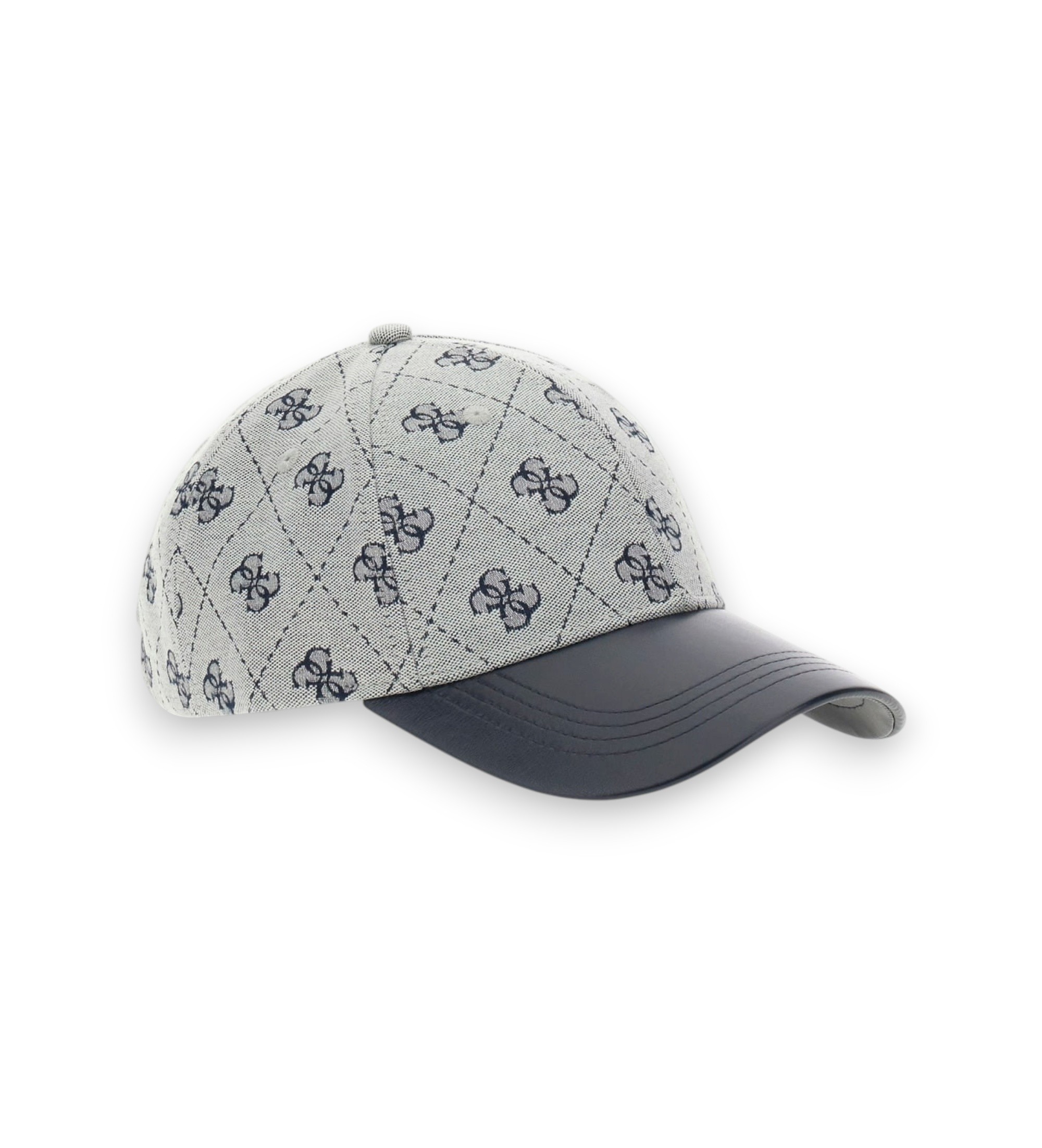 Guess für Herren. M6GZ09W2058 Blaue 4G-Jacquard-Kappe (OSFA), Lässig, Baumwolle