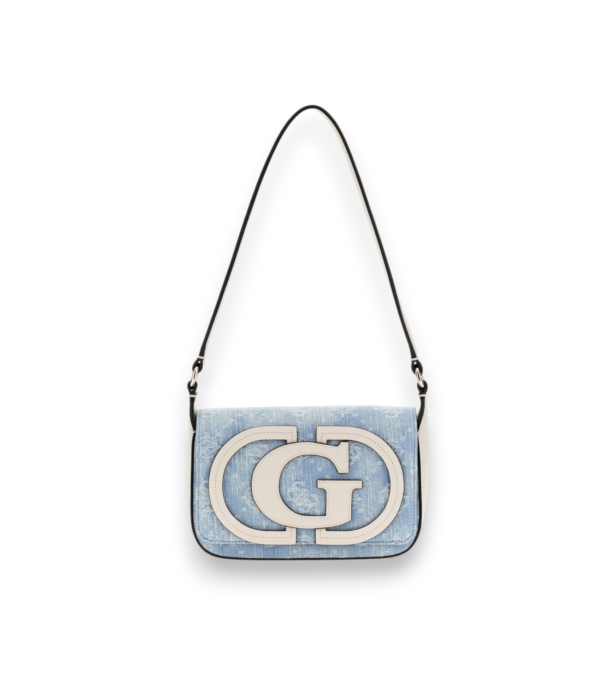 Guess für Damen. HWDG9740190 Tasche mit Logo Ruby blau (OSFA), Lässig, Baumwolle