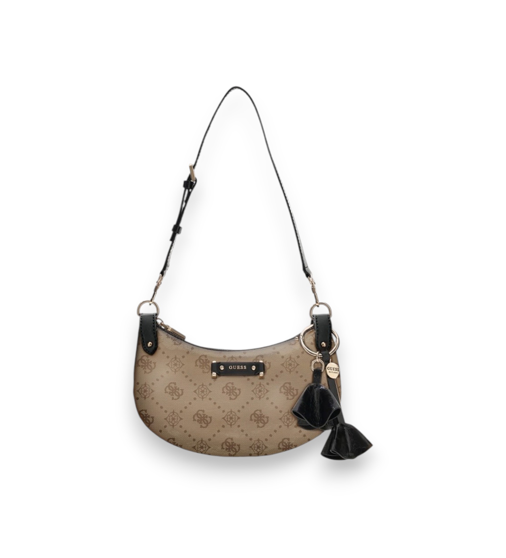 Guess für Damen. HWJP2253180 Umwandelbare Katie Schultertasche beige (OSFA), Lässig, Polyester