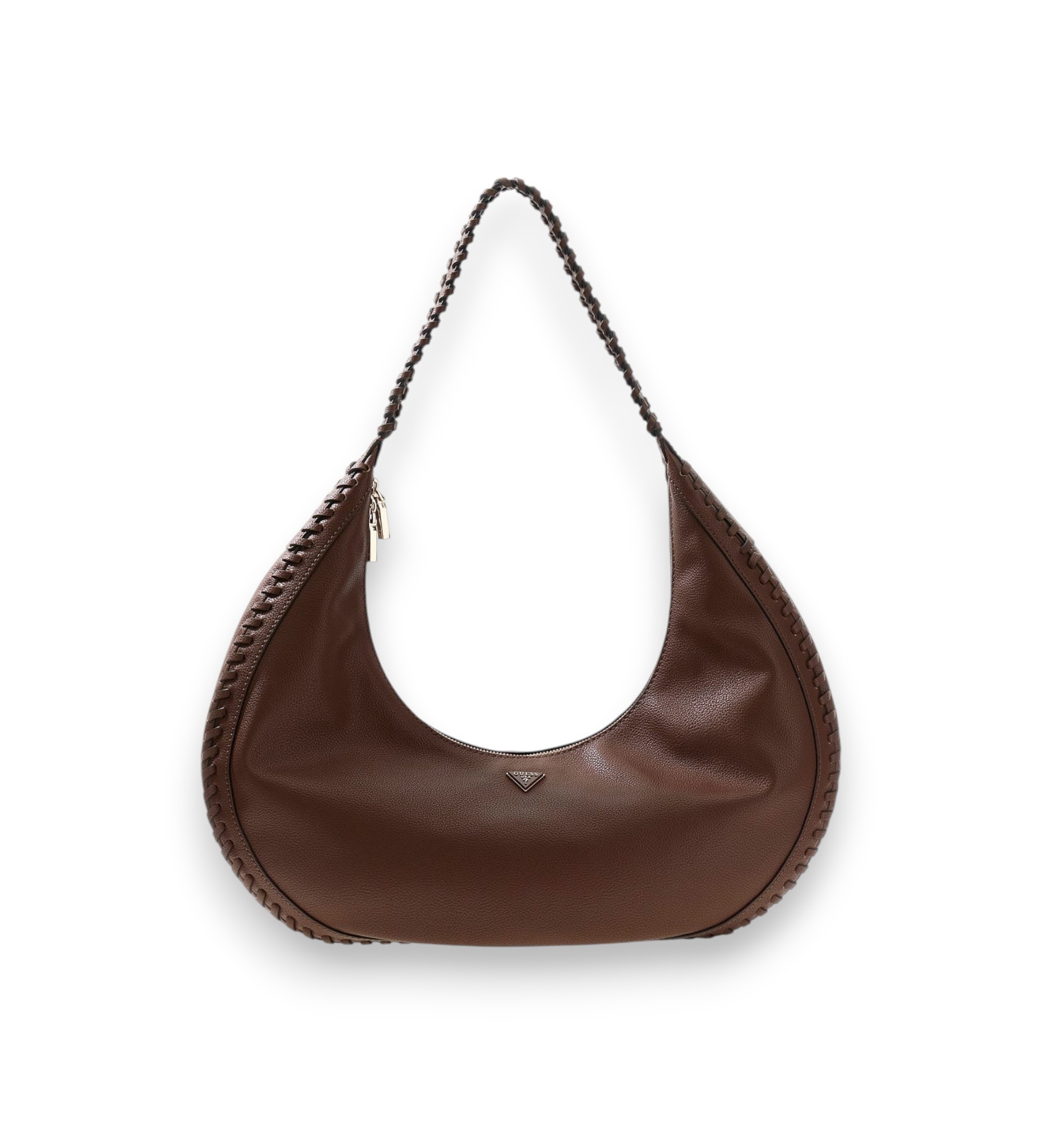 Guess für Damen. HWBG9750020 Petra Hobo-Tasche braun (OSFA), Lässig, Polyurethan