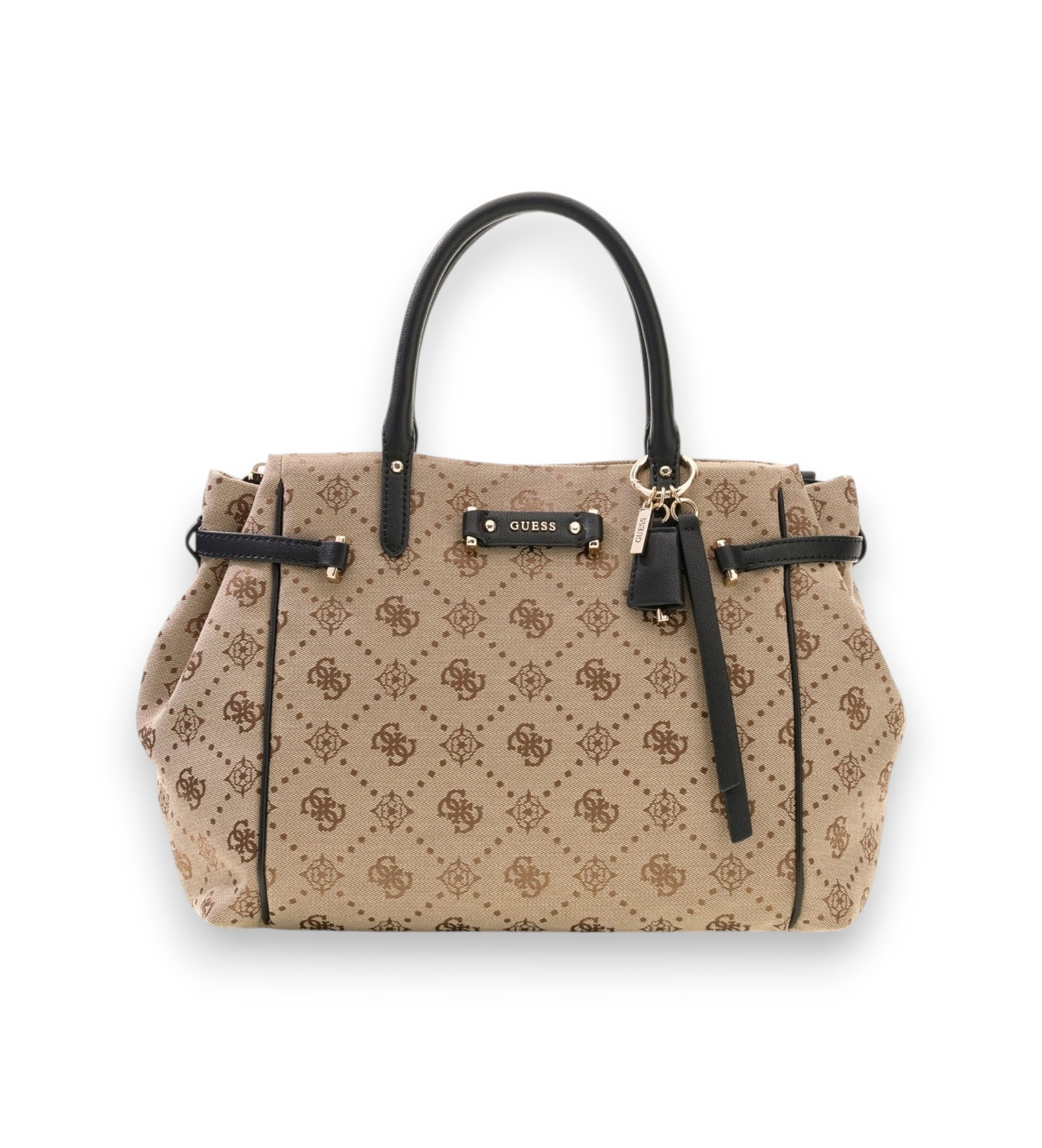 Guess für Damen. HWJP2231060 Dorothy Satchel-Tasche beige (OSFA), Lässig, Polyester