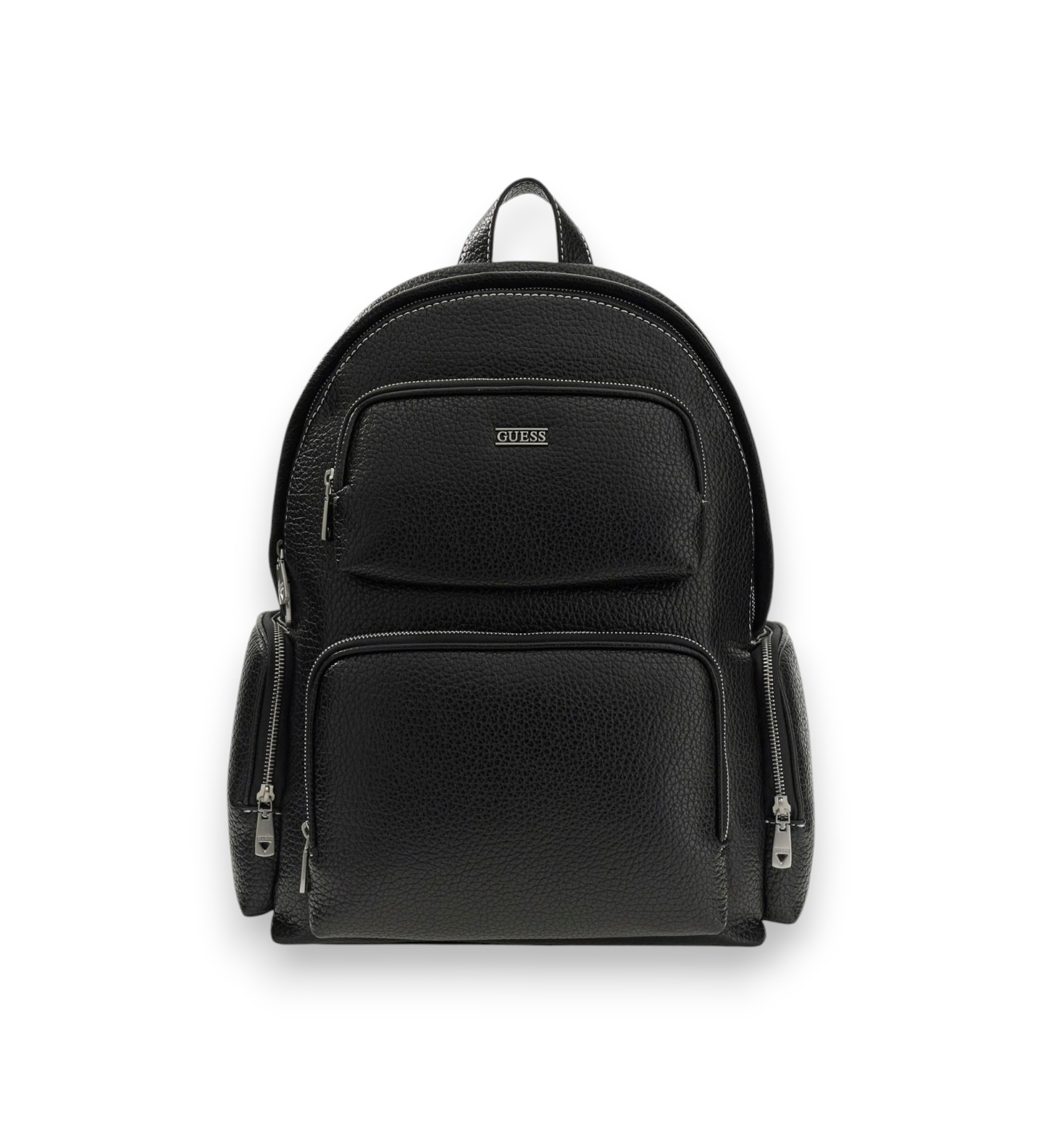 Guess für Herren. HMBOGSP6211 Rucksack ?Boston?, schwarz (OSFA), Lässig, Polyurethan
