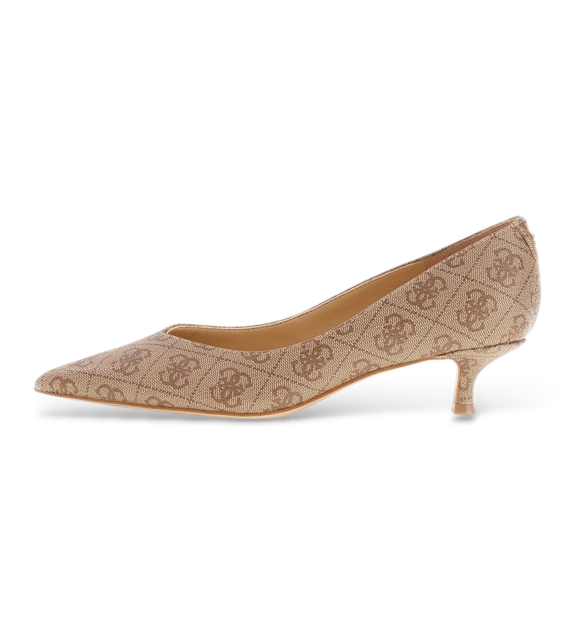 Guess für Damen. FLTC2SFAL08 Casen Schuhe beige (39), 8 bis 10 cm, Keine, Lässig, Party